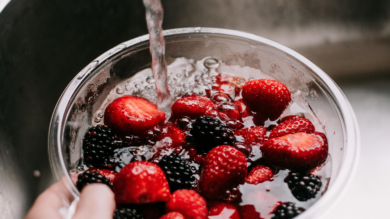 Step 2: Wash the Ingredients