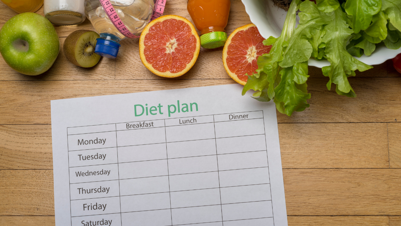 Balanced Diet Chart for Hair Growth