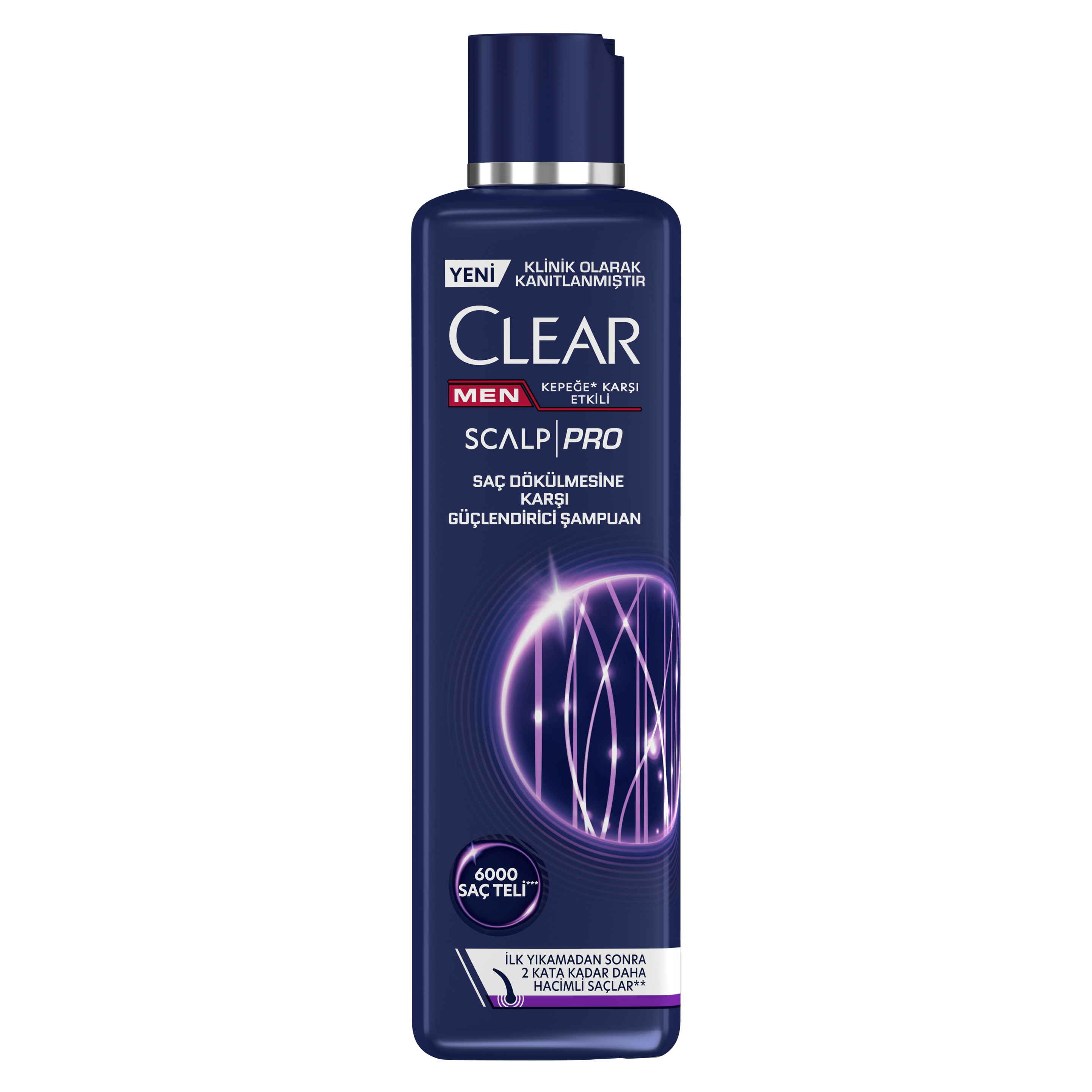 Clear Men Scalp Pro Saç Dökülmesine Karşı Güçlendirici Şampuan packshot