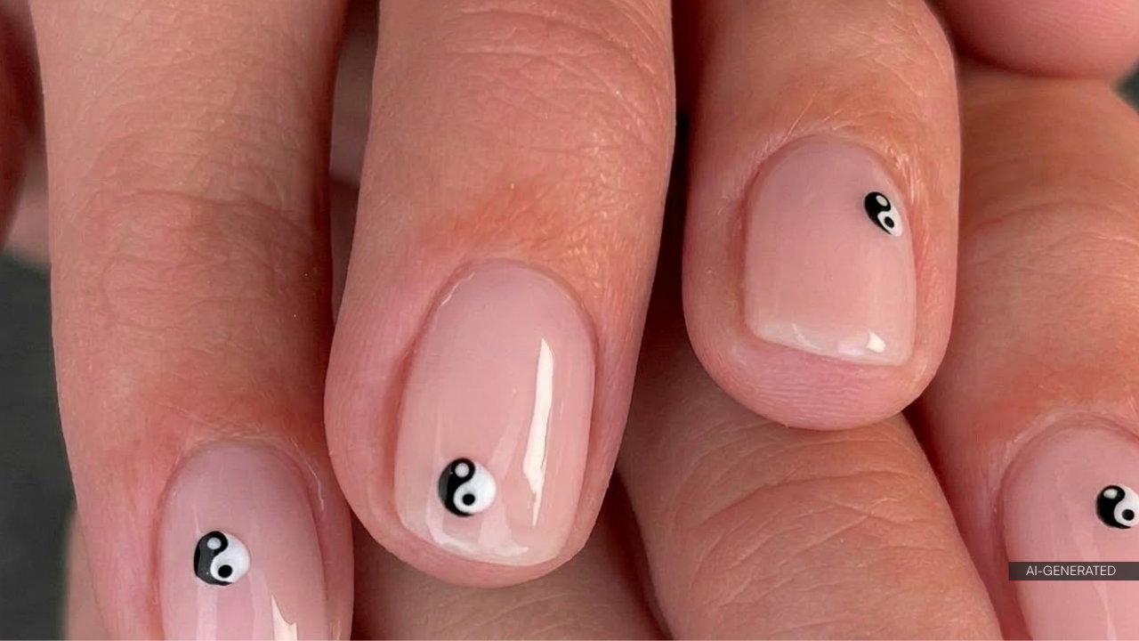29. Yin-Yang Nails