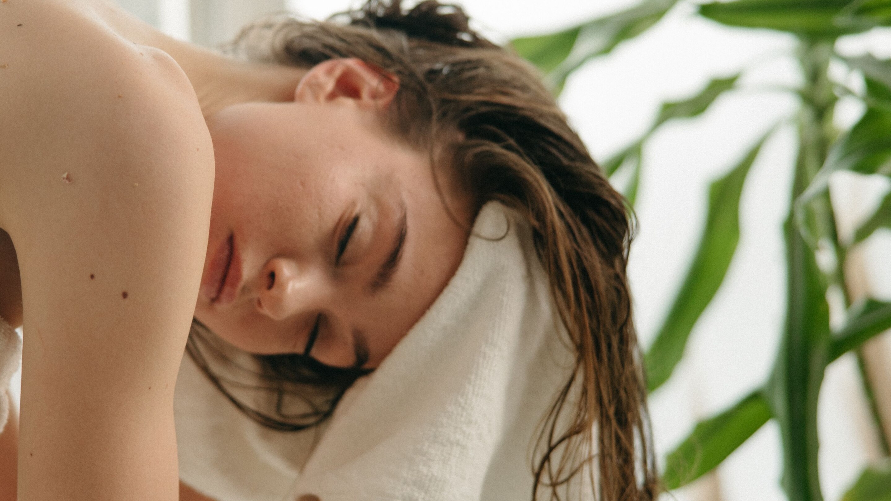 Step 1: Start with Clean, Damp Hair