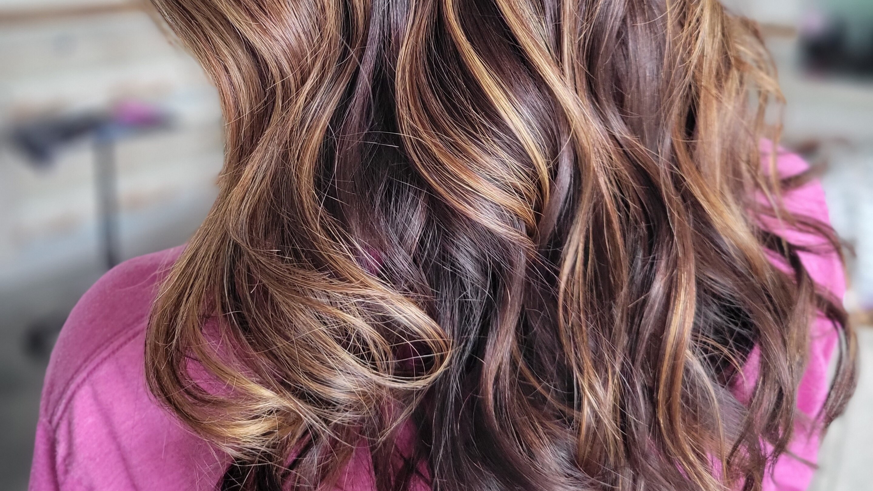 25. Short Step Cut with Balayage