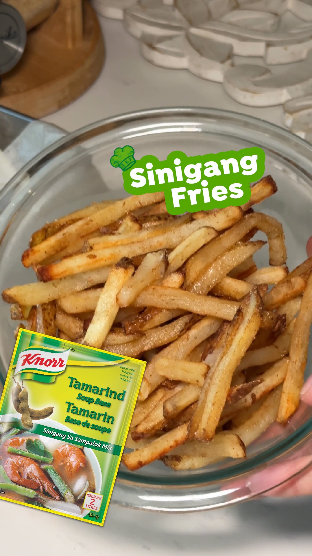 Sinigang fries  video