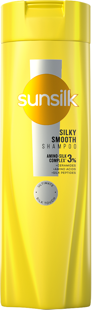 Sunsilk Silky Smooth Shampoo 185ml front of pack image packshot