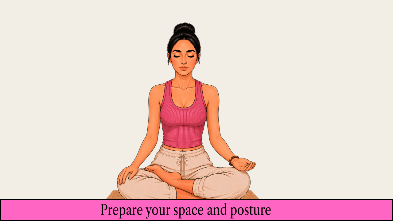 Step 1: Prepare your space and posture