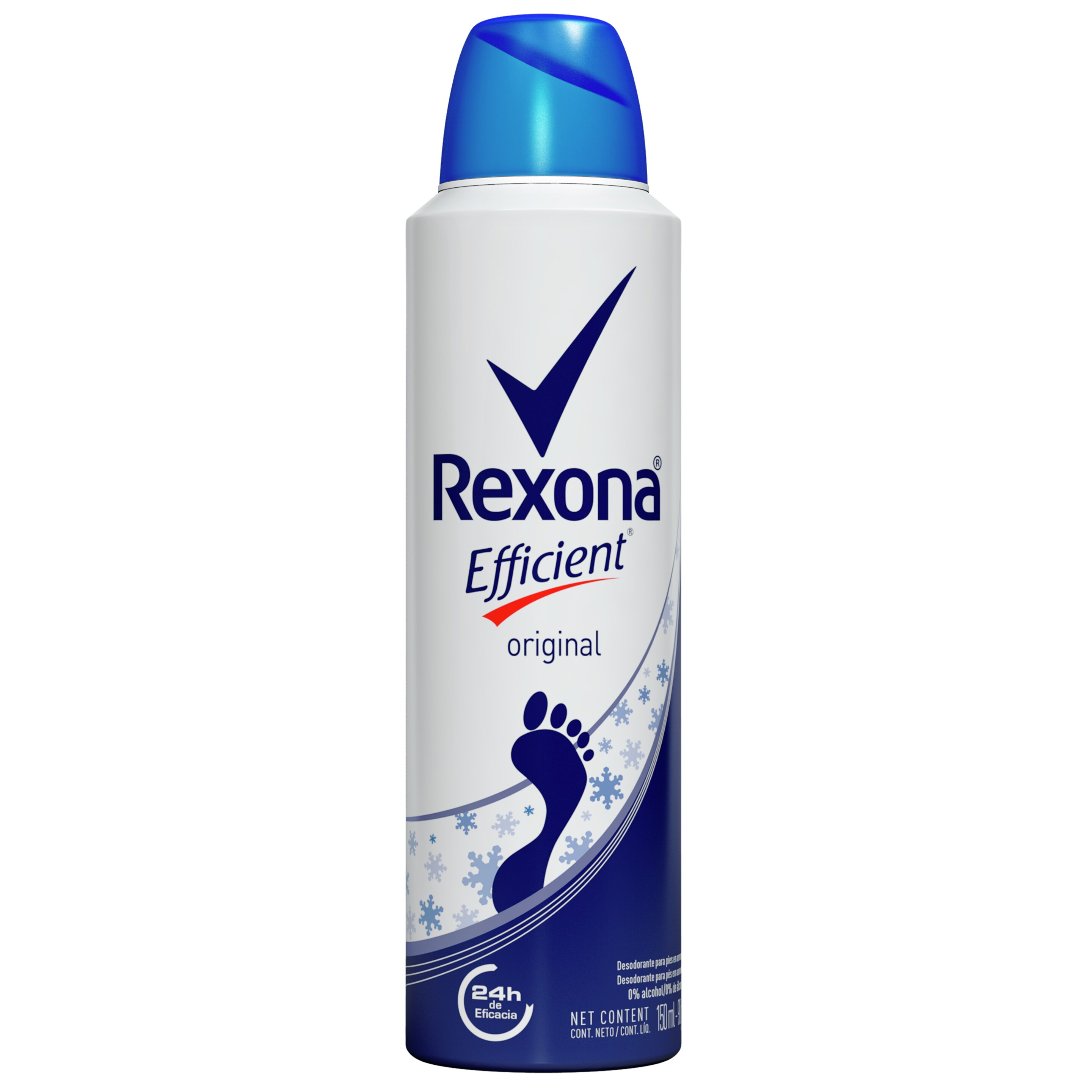 Rexona Efficient Desodorante Pédico Aerosol 153ml