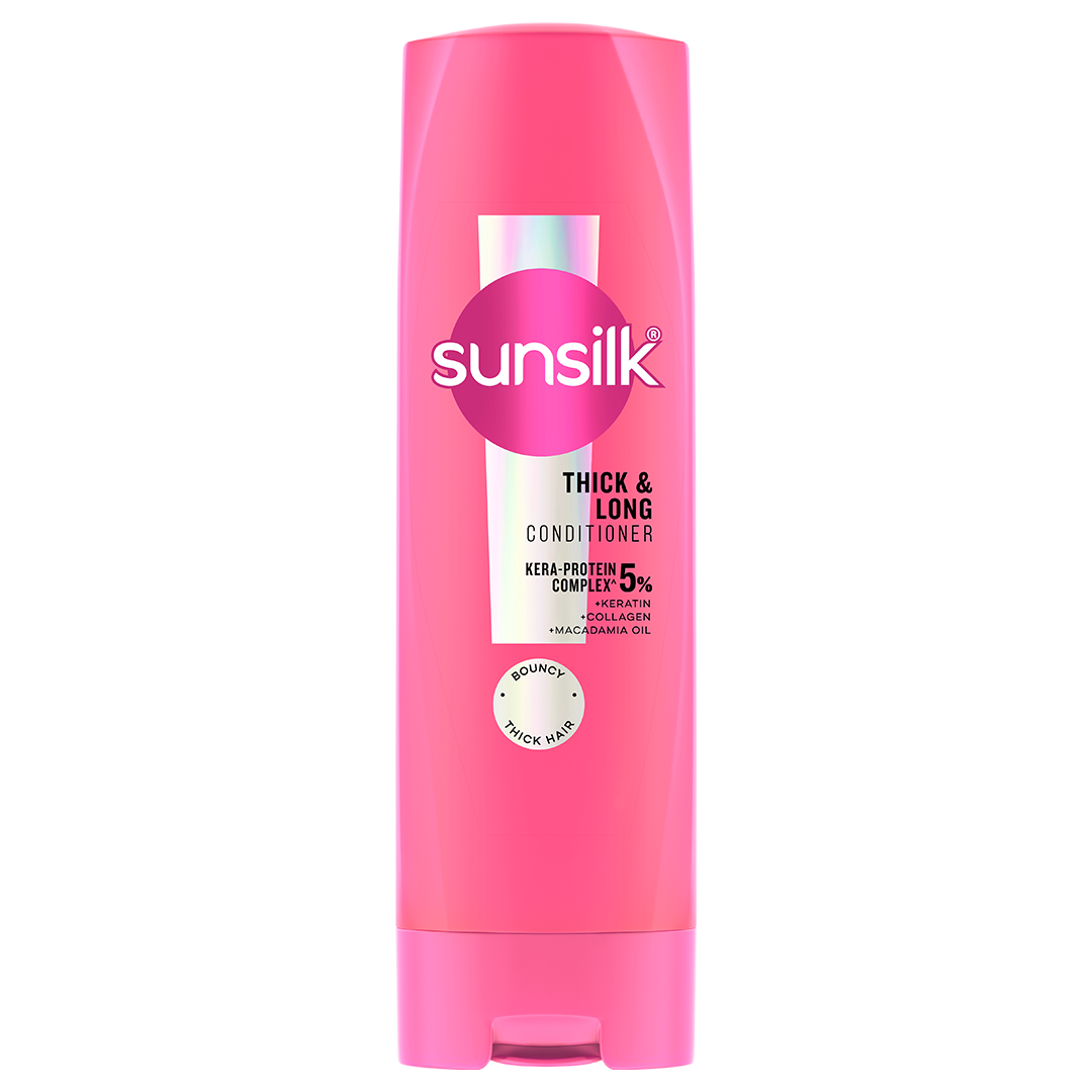 Sunsilk Thick & Long conditioner 180ml front of pack image packshot