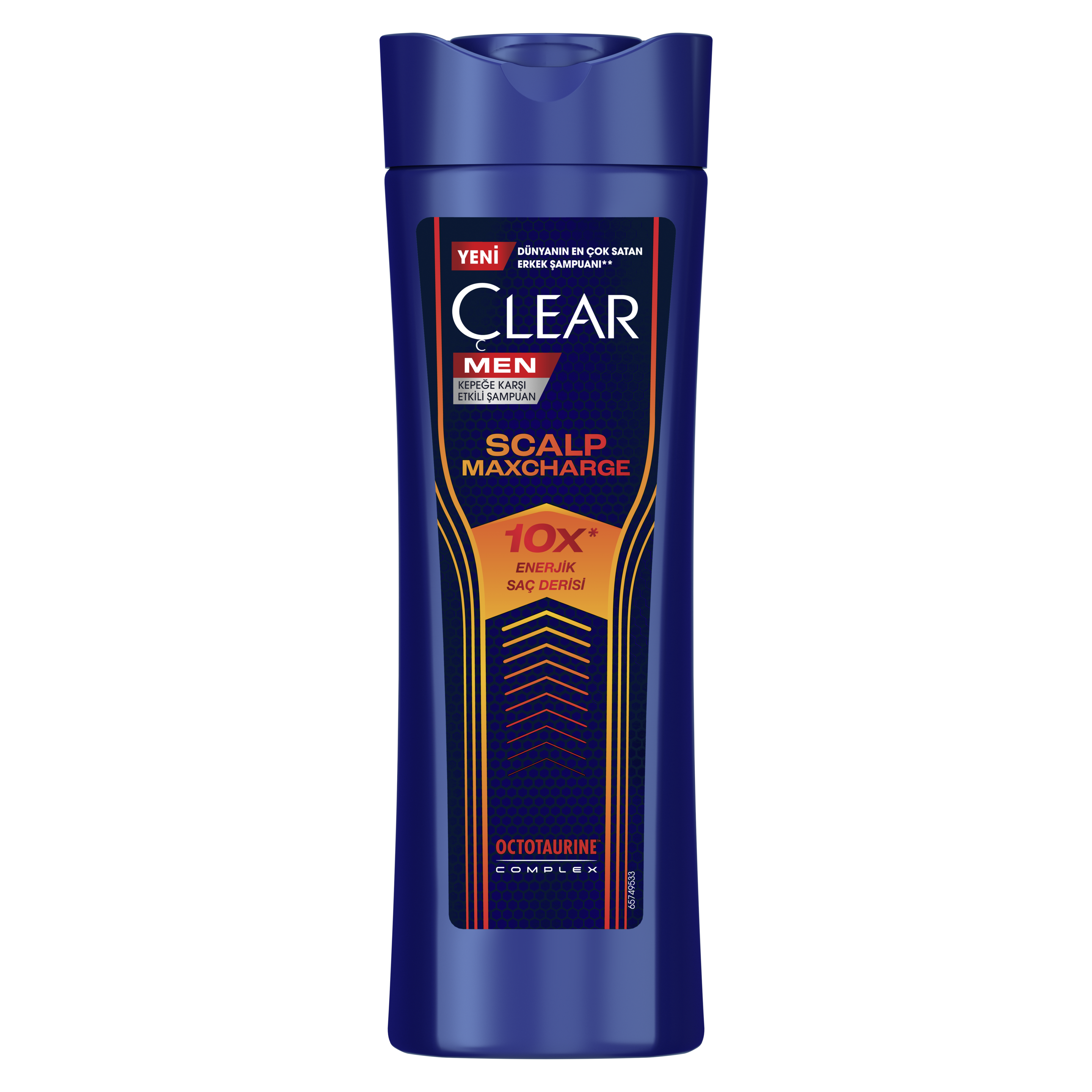 Clear Men Scalp Max Charge Kepeğe Karşı Etkili Şampuan packshot