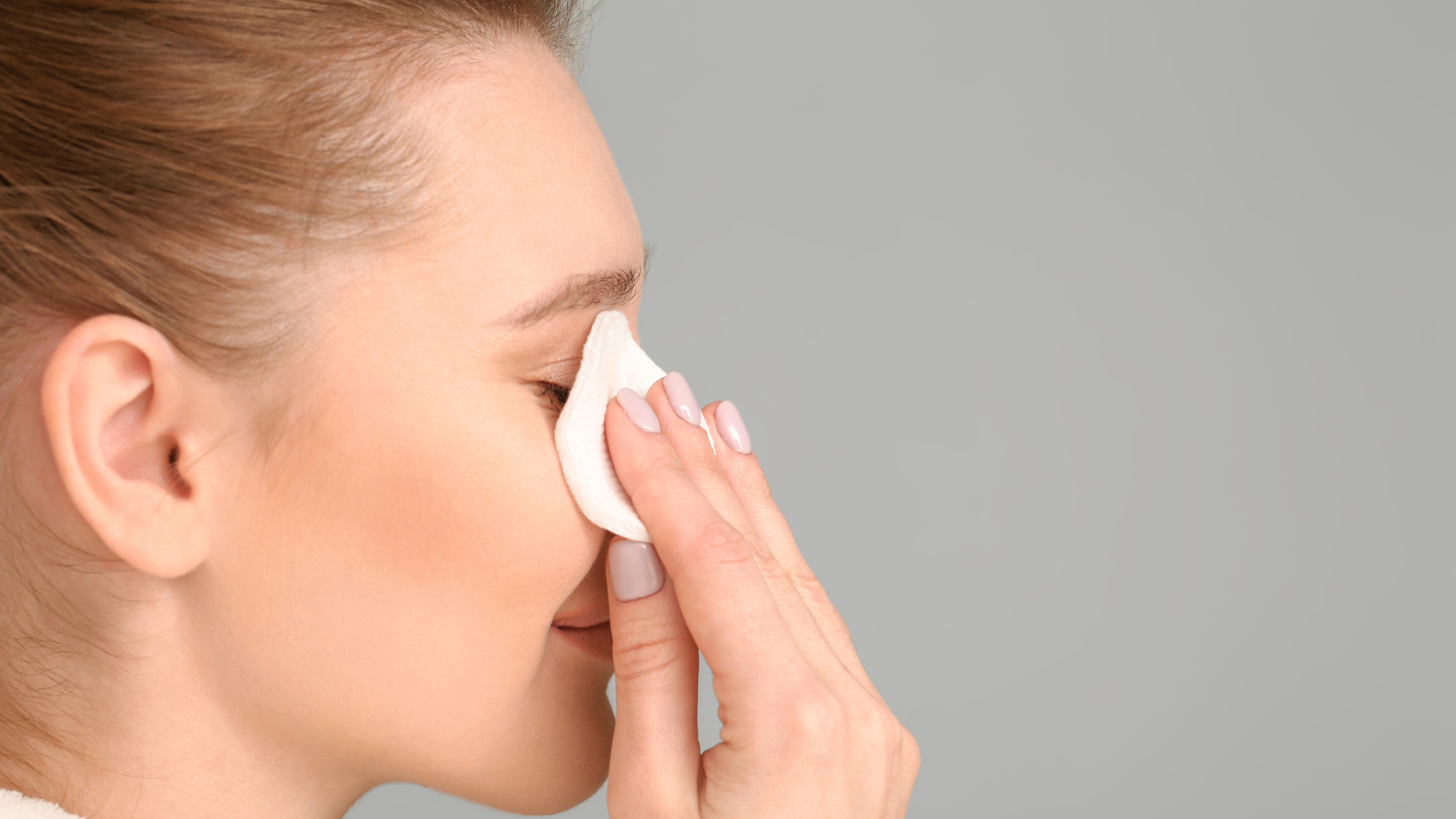 Skincare or makeup build-up