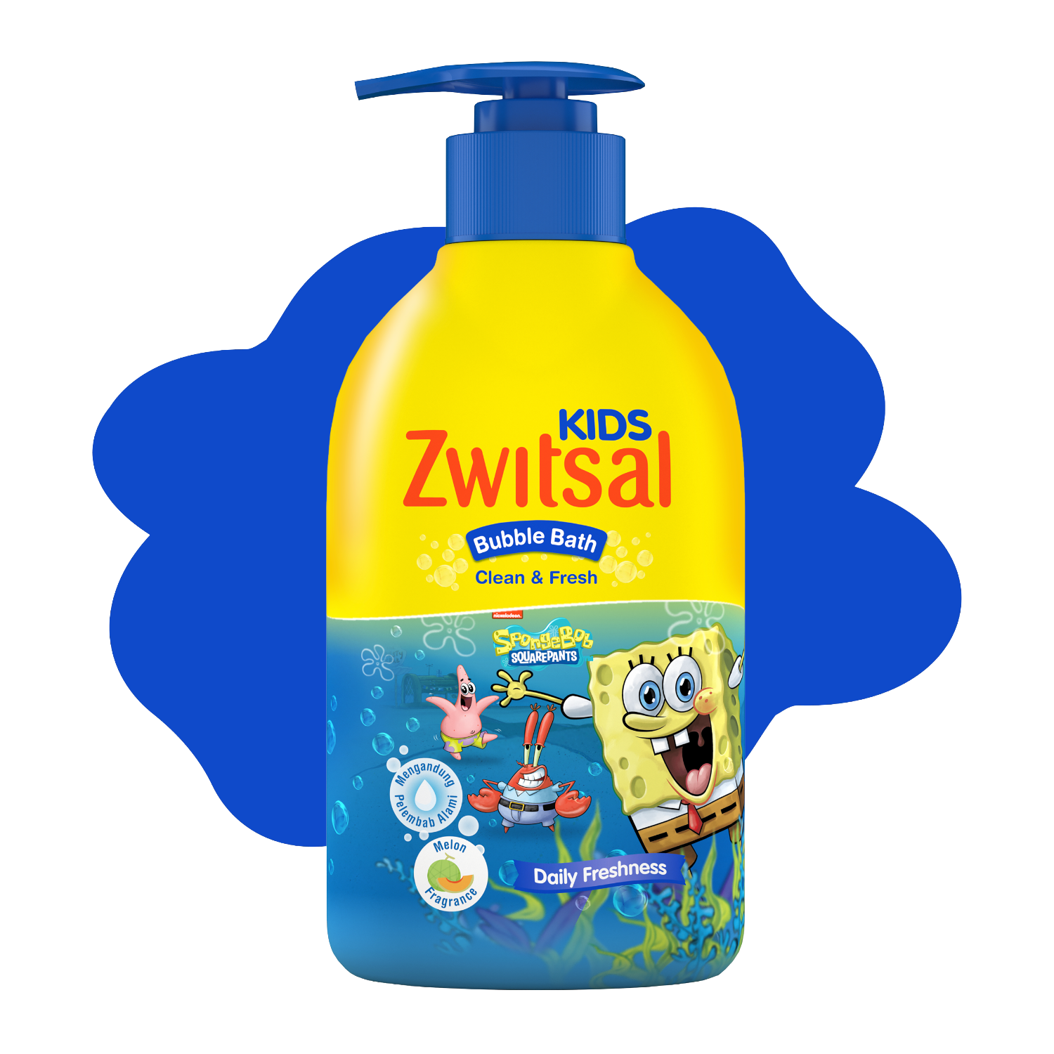 Zwitsal Kids Bubble Bath Clean & Fresh 280mL packshot