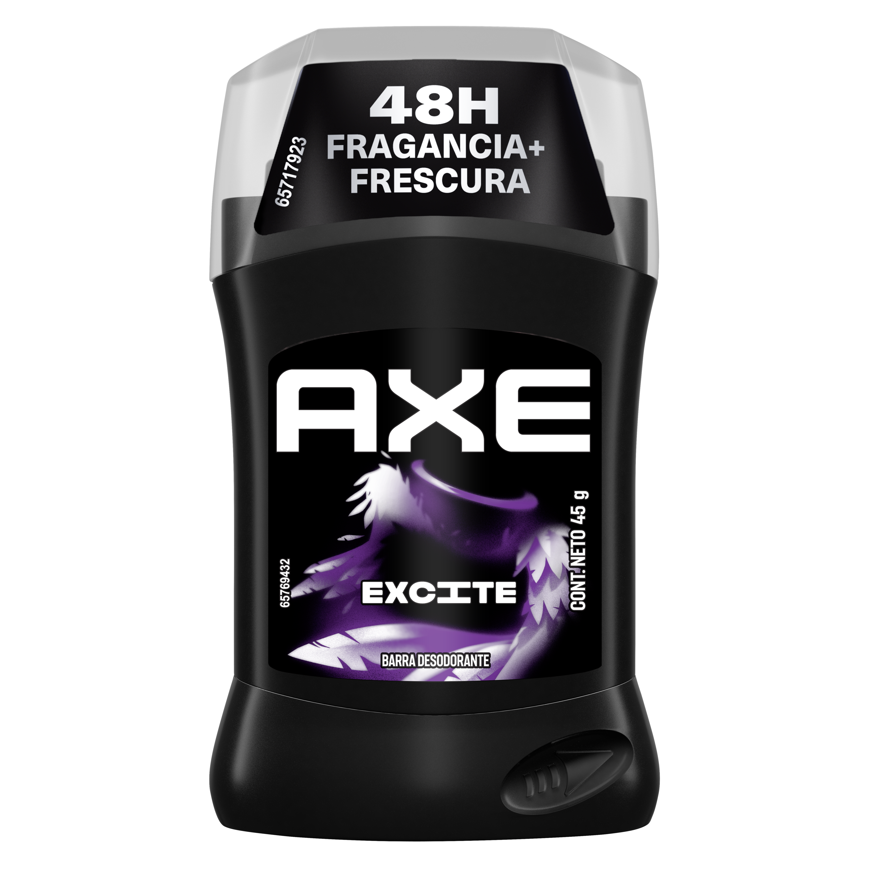Desodorante en barra Excite 45g máxima frescura para hombre packshot