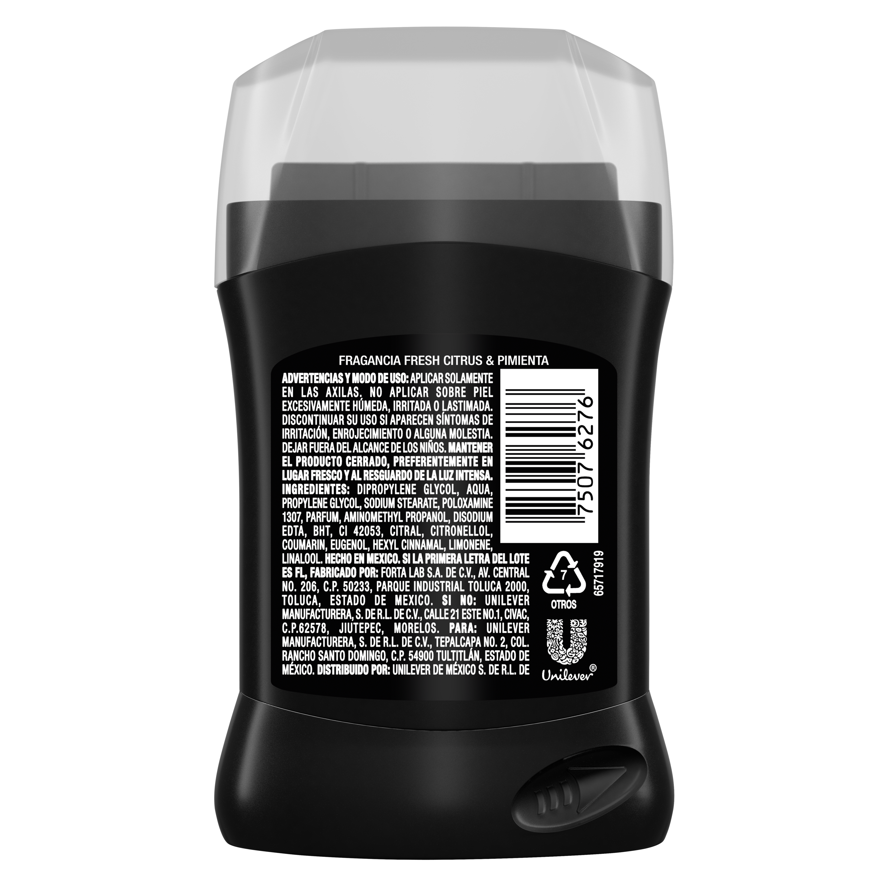 DESODORANTE EN BARRA FUSION 45 g