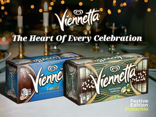 Viennetta ice cream packaging