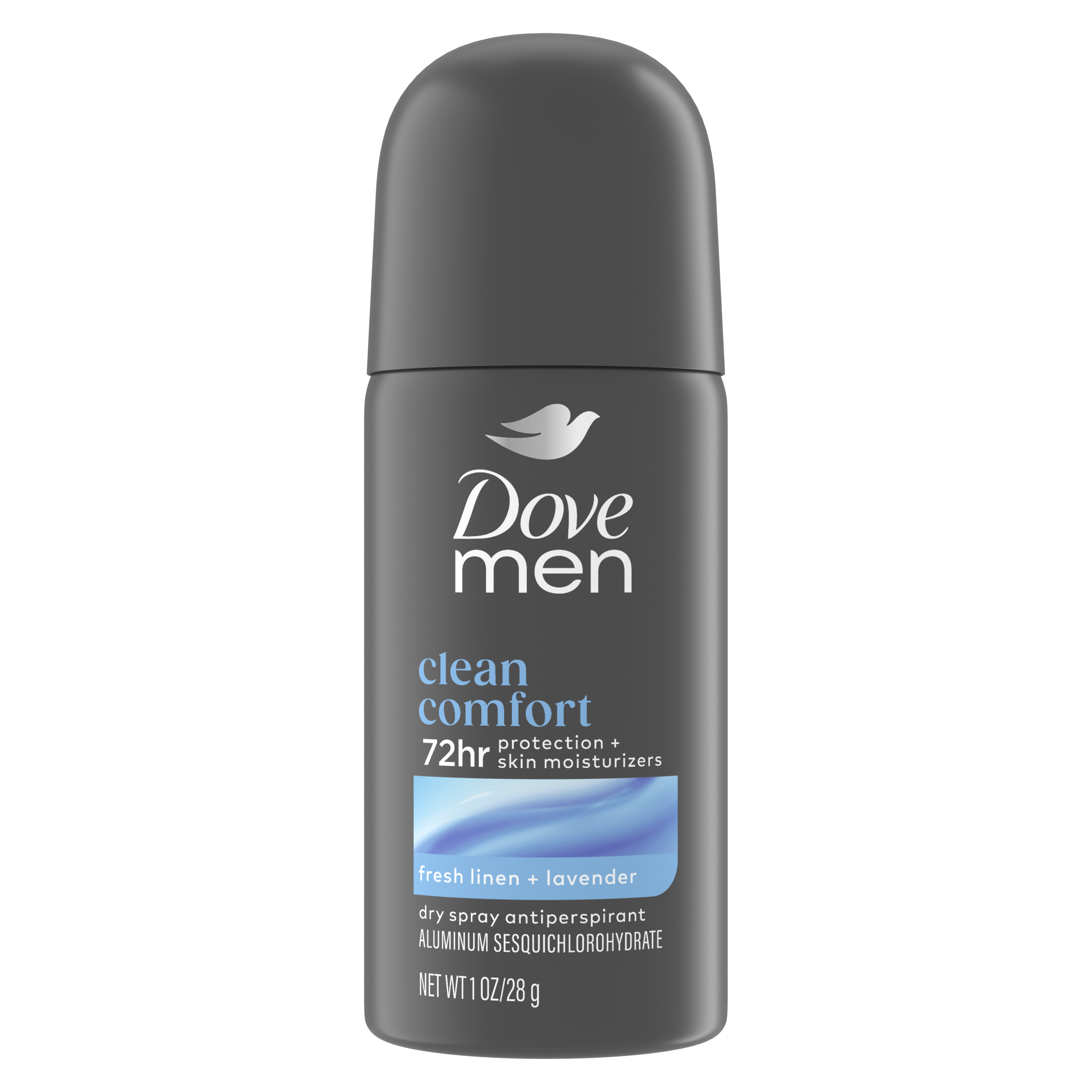 Dove Men+Care Dry Spray Antiperspirant Deodorant Clean Comfort 1 oz