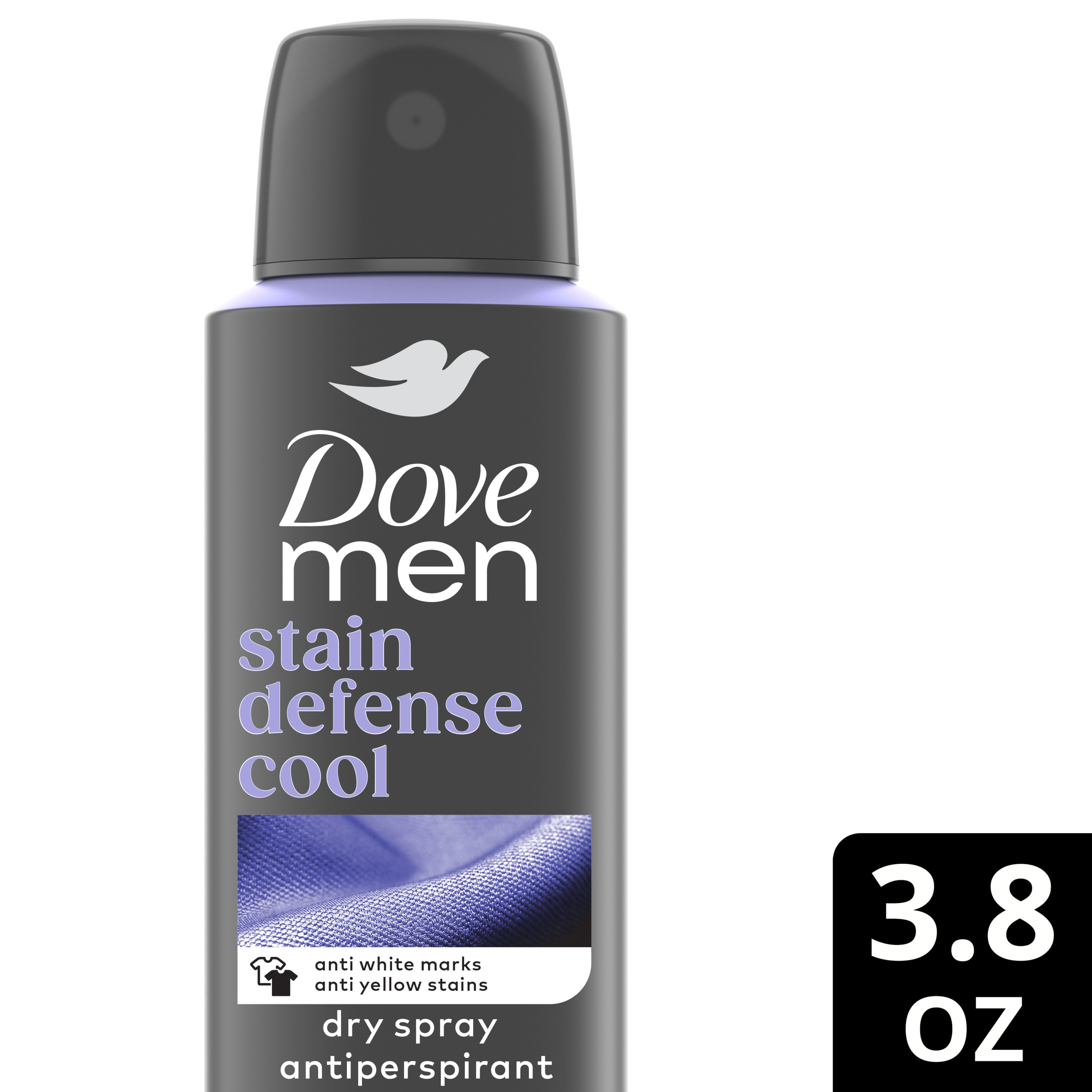 Dove Men+Care Stain Defense Cool Dry Spray Antiperspirant packshot