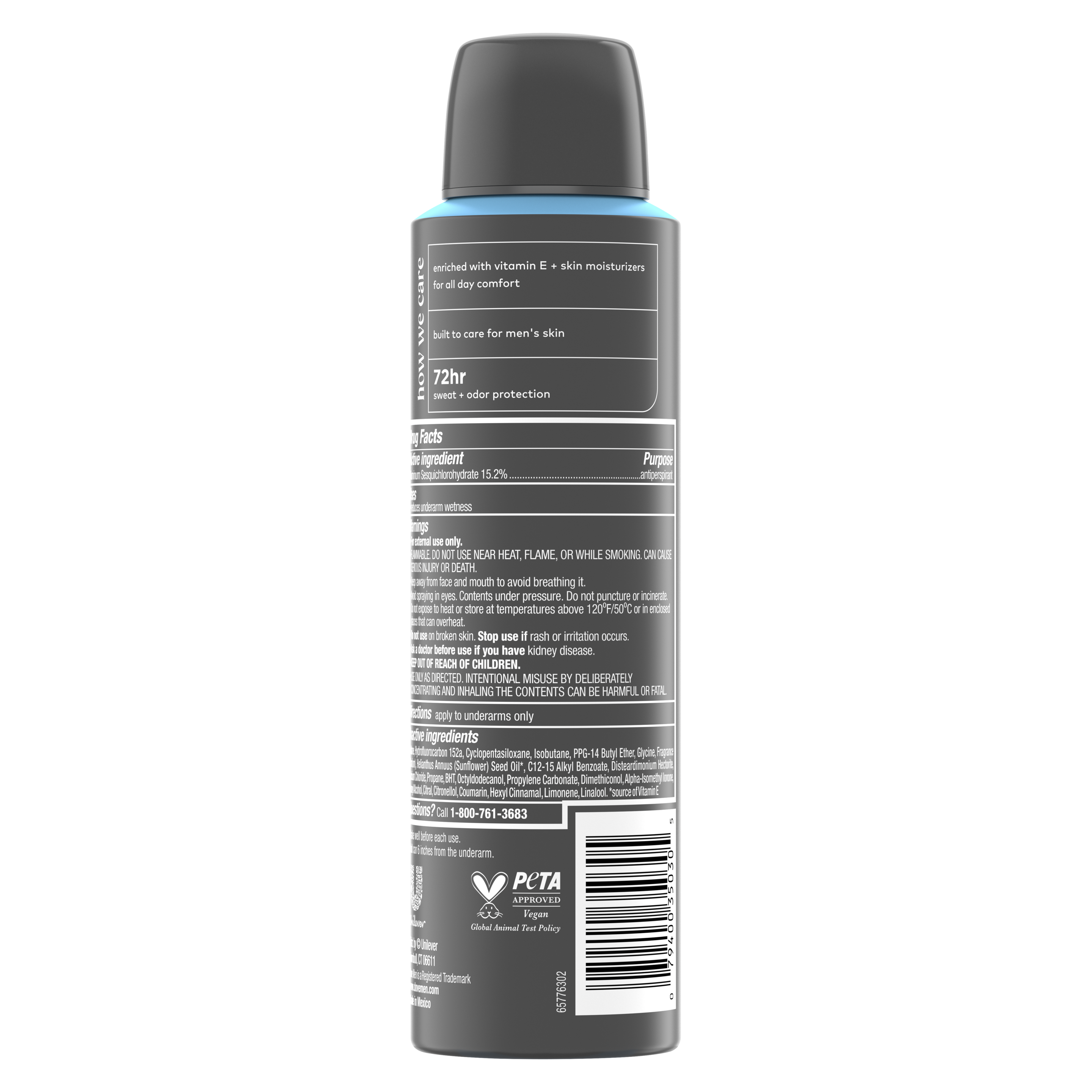 Men+Care Clean Comfort Dry Spray Antiperspirant Deodorant