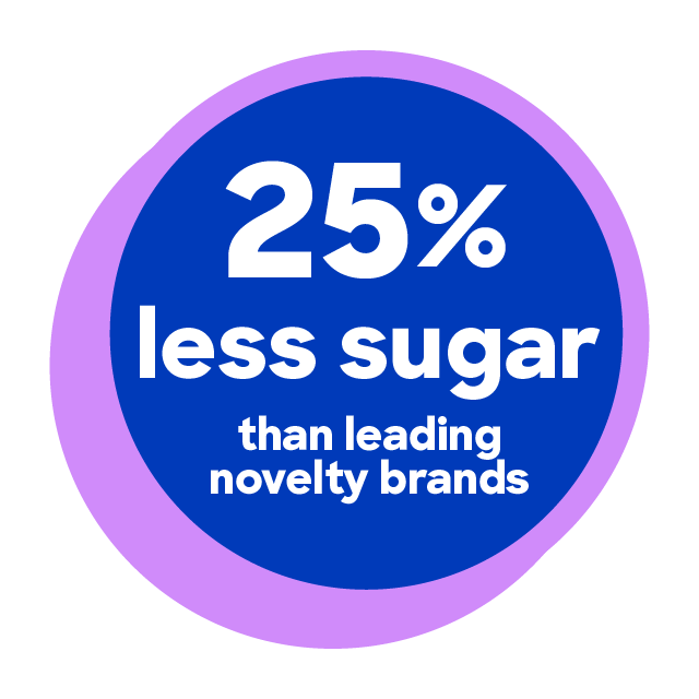 less sugar