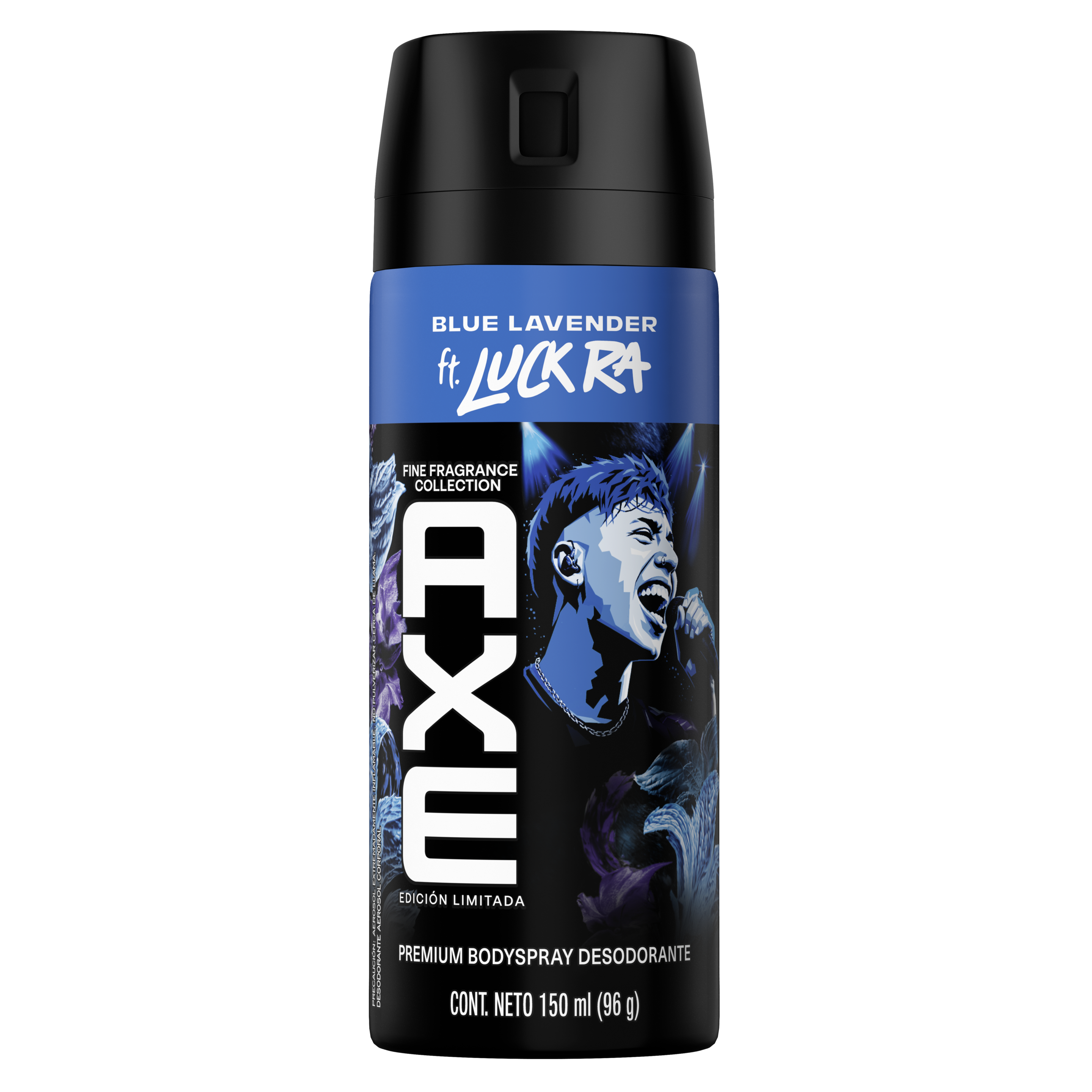 Desodorante Aerosol Blue lavender 150 ml packshot