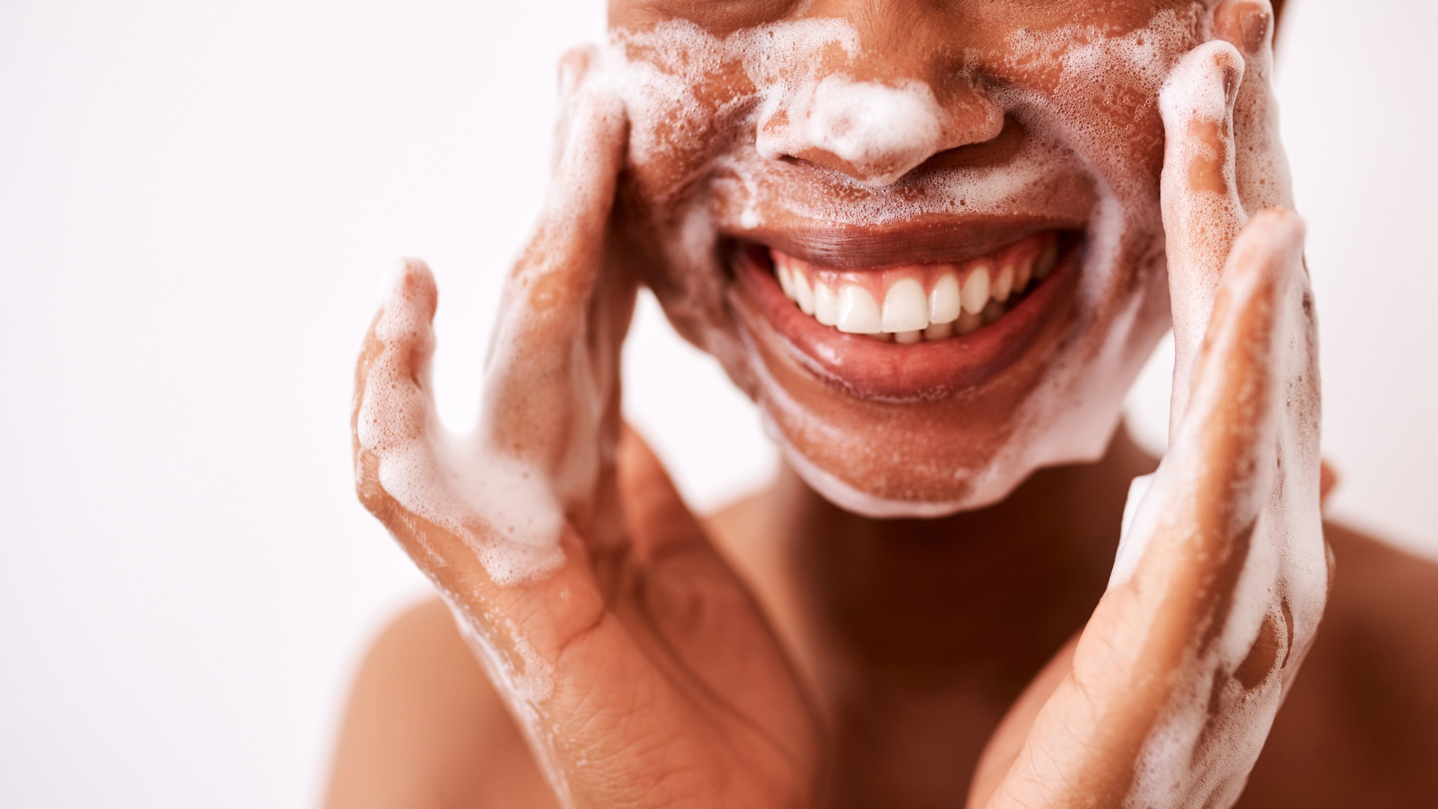 Step 3: Massage in gentle circles: