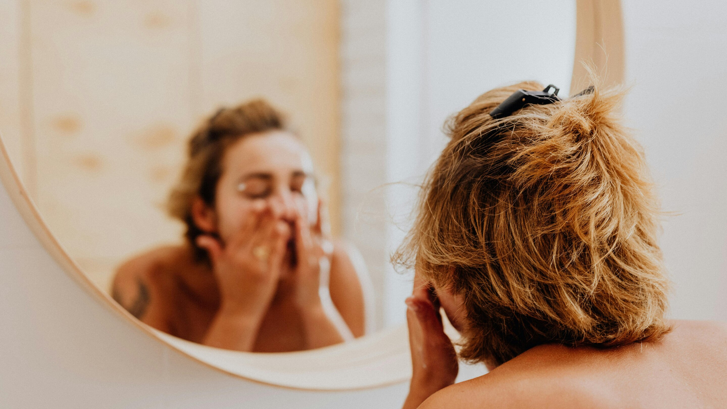 Step 5: Rinse thoroughly: