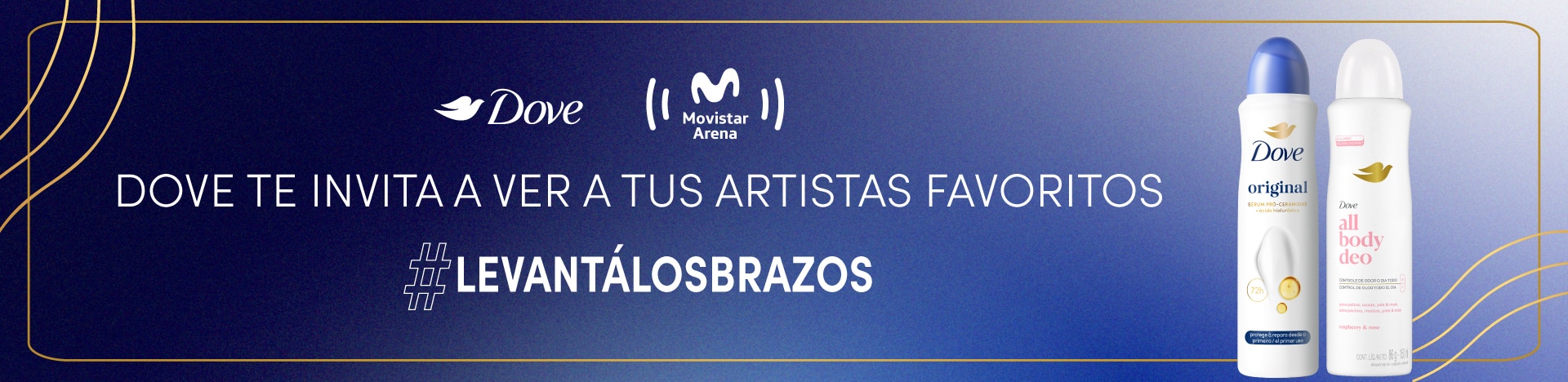 sorteo dove movistar arena