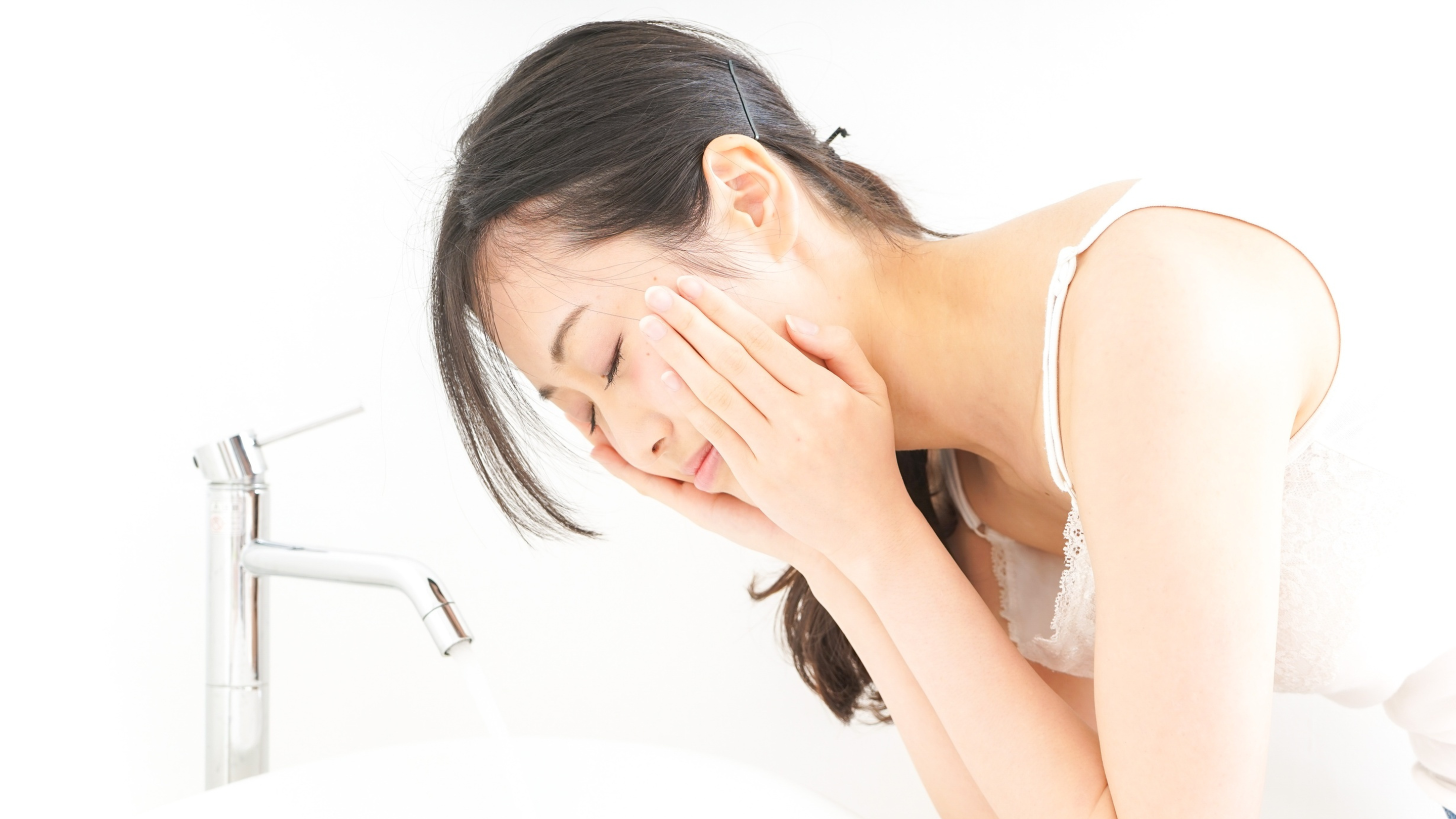 Step 1: Cleanse gently.