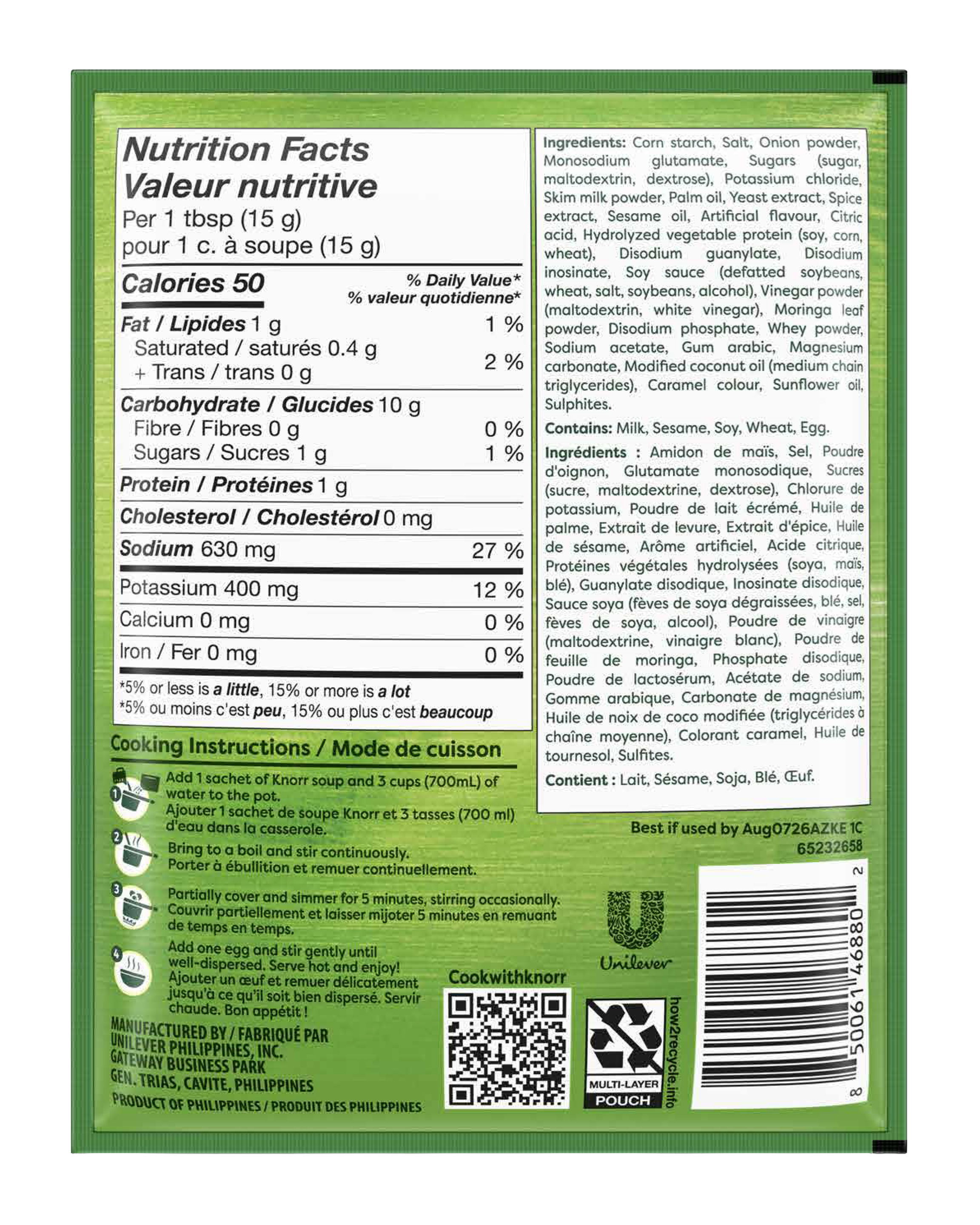 KNORR® NIDO ORIENTAL SOUP MIX