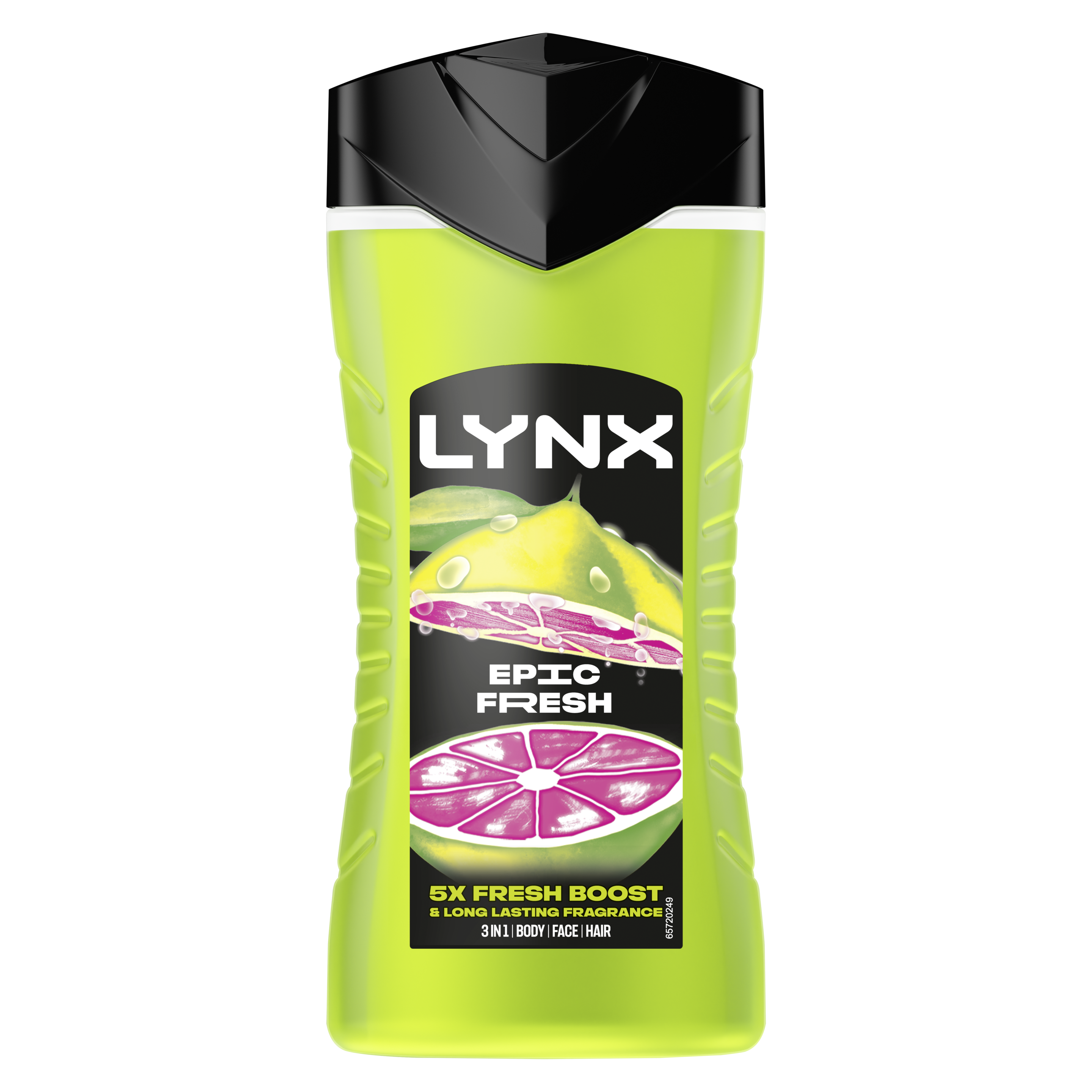Lynx Epic Fresh 3-in-1 Body Wash shower gel 225 ml packshot