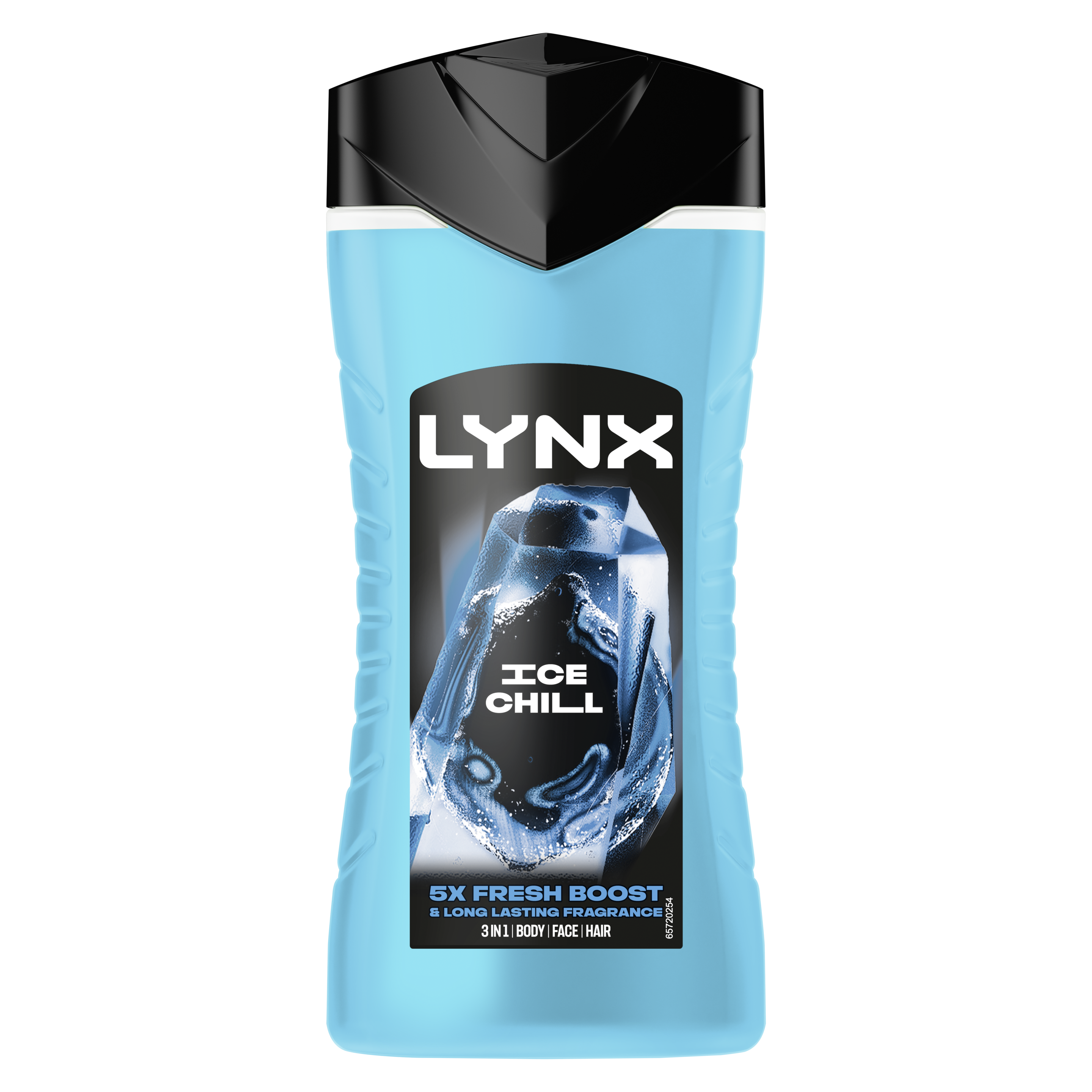 Lynx Ice Chill 3-in-1 Body Wash shower gel 225 ml packshot