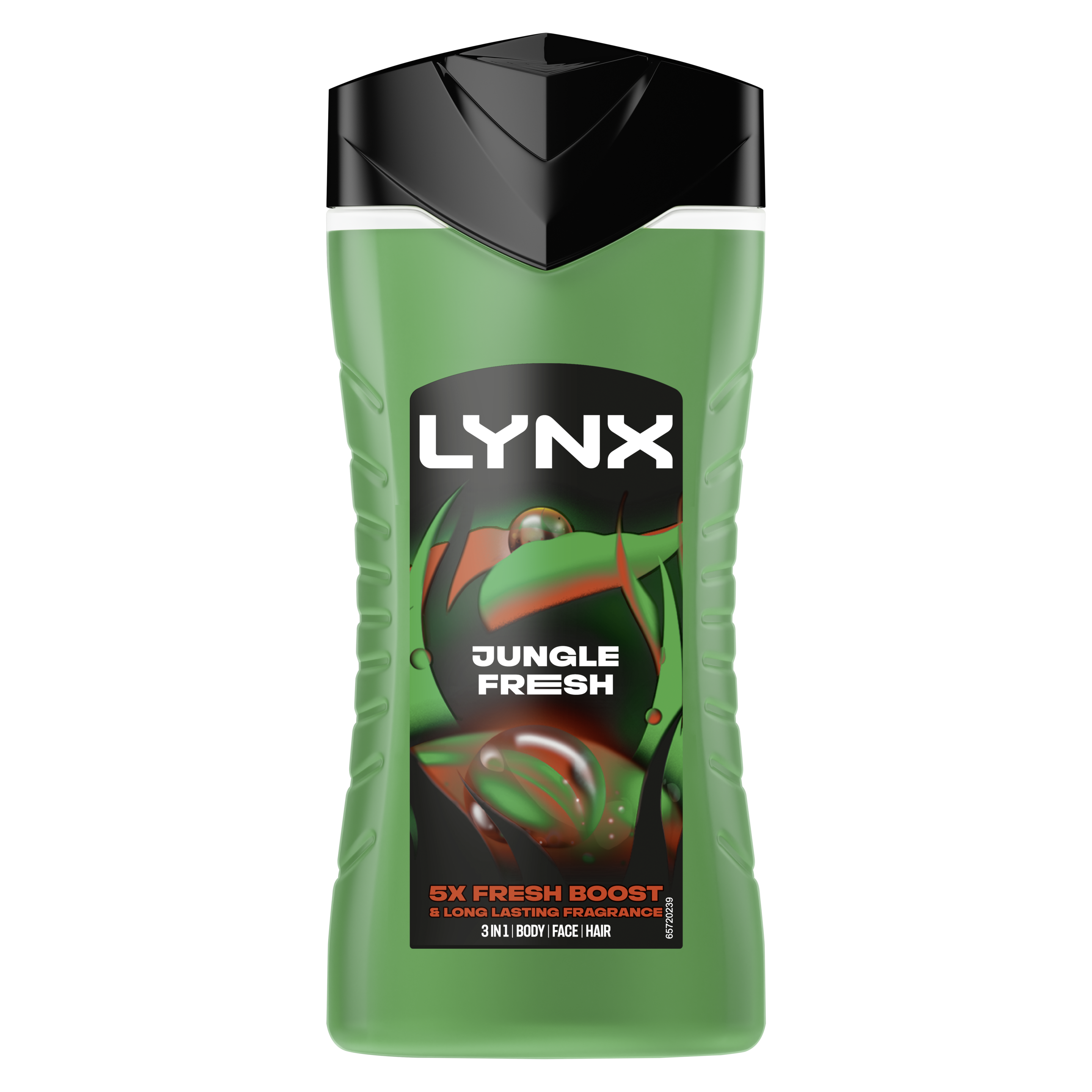 Lynx Jungle Fresh 3-in-1 Body Wash Hair packshot