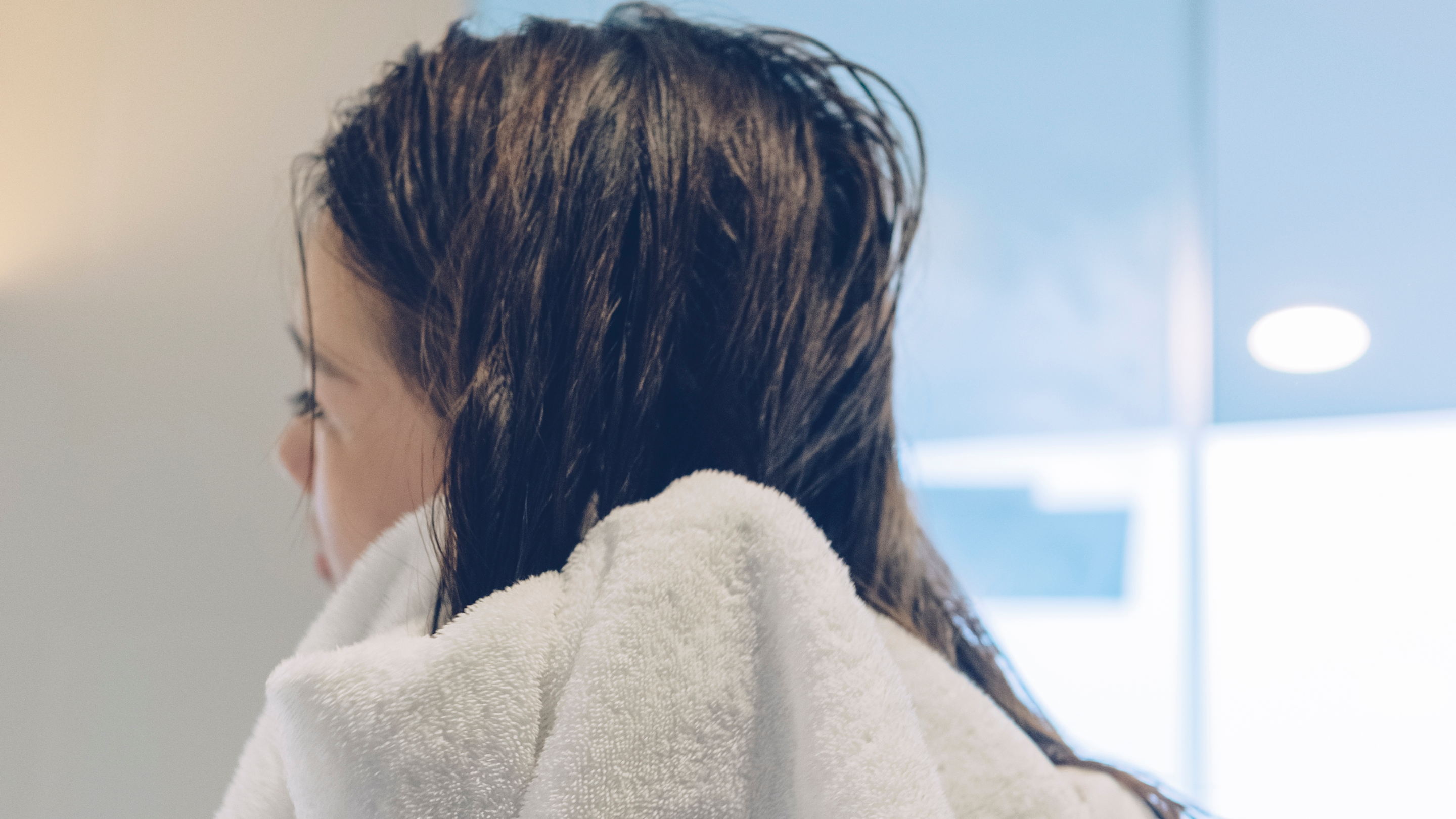 7. Pat, don't rub, with a microfibre towel or old cotton T-shirt