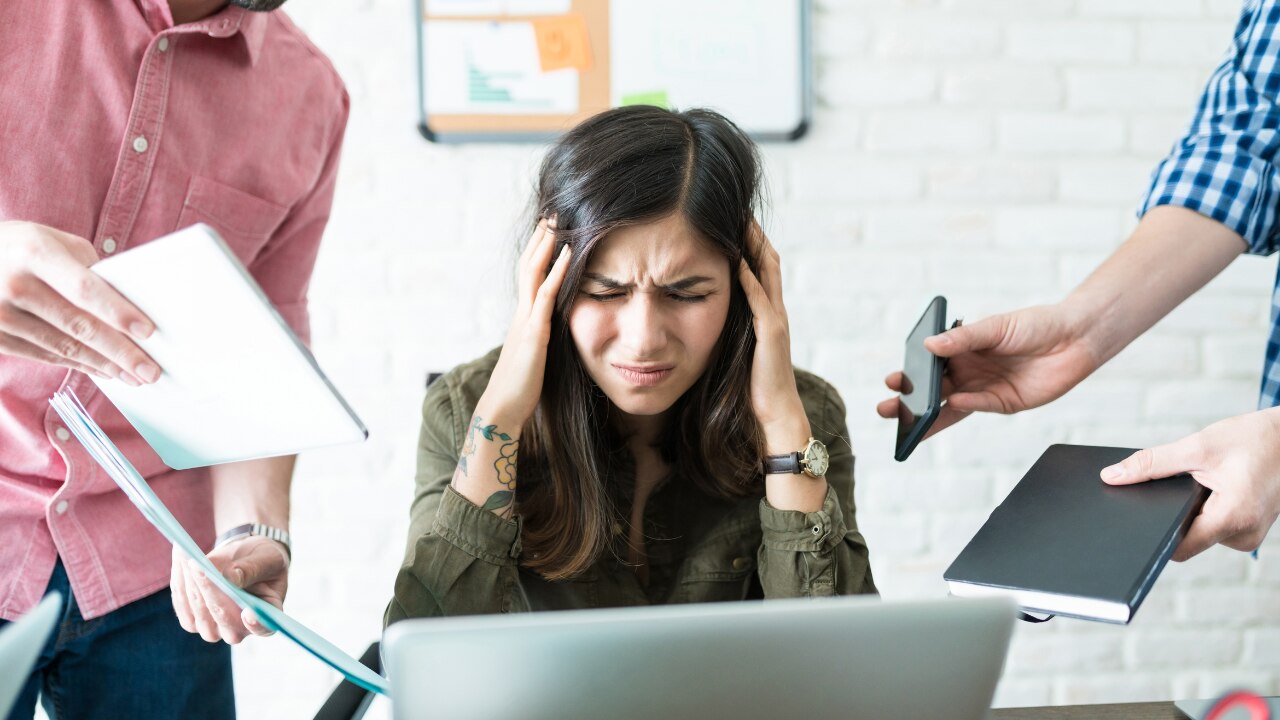 Reduced ability to cope with physical stress