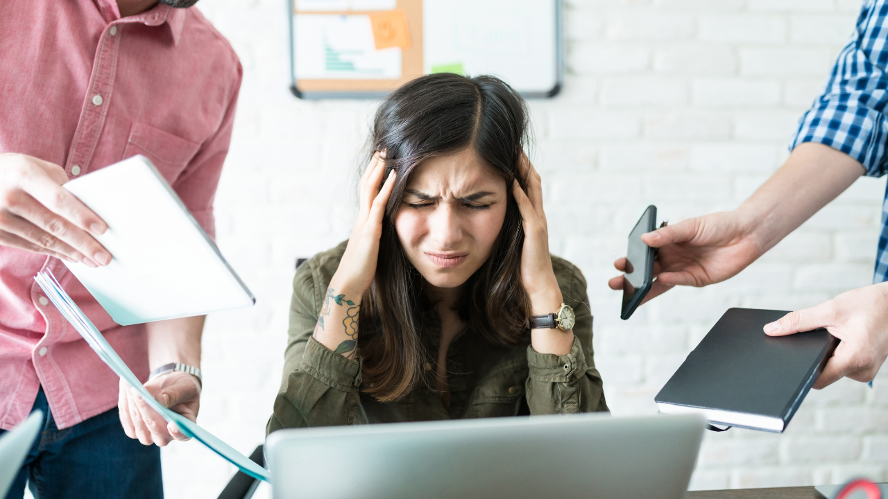 Reduced ability to cope with physical stress