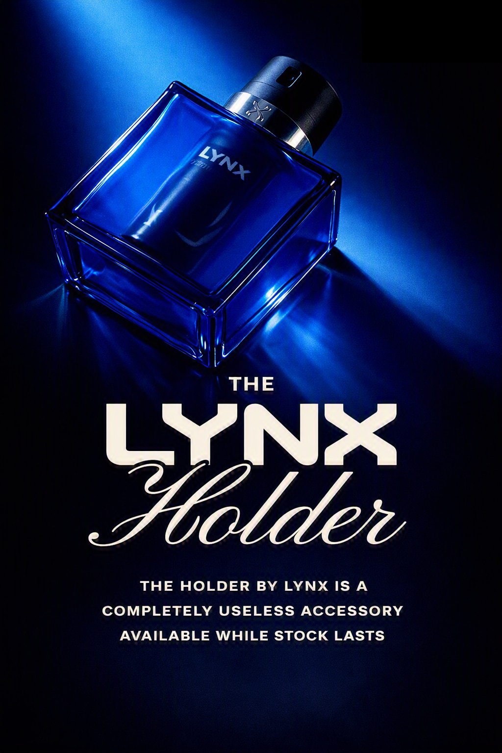 Lynx limited edition holder banner