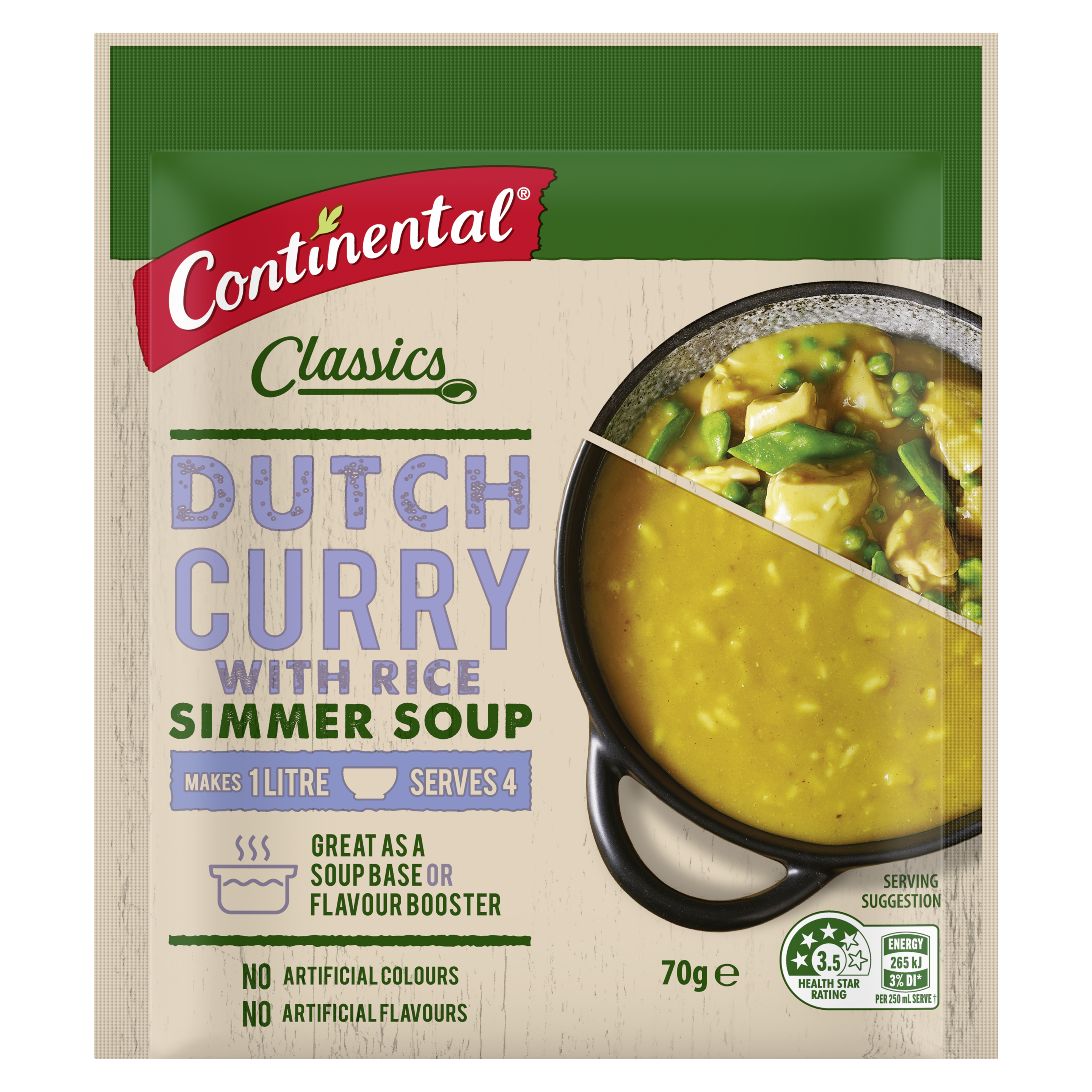 Dutch Curry with Rice Simmer Soup