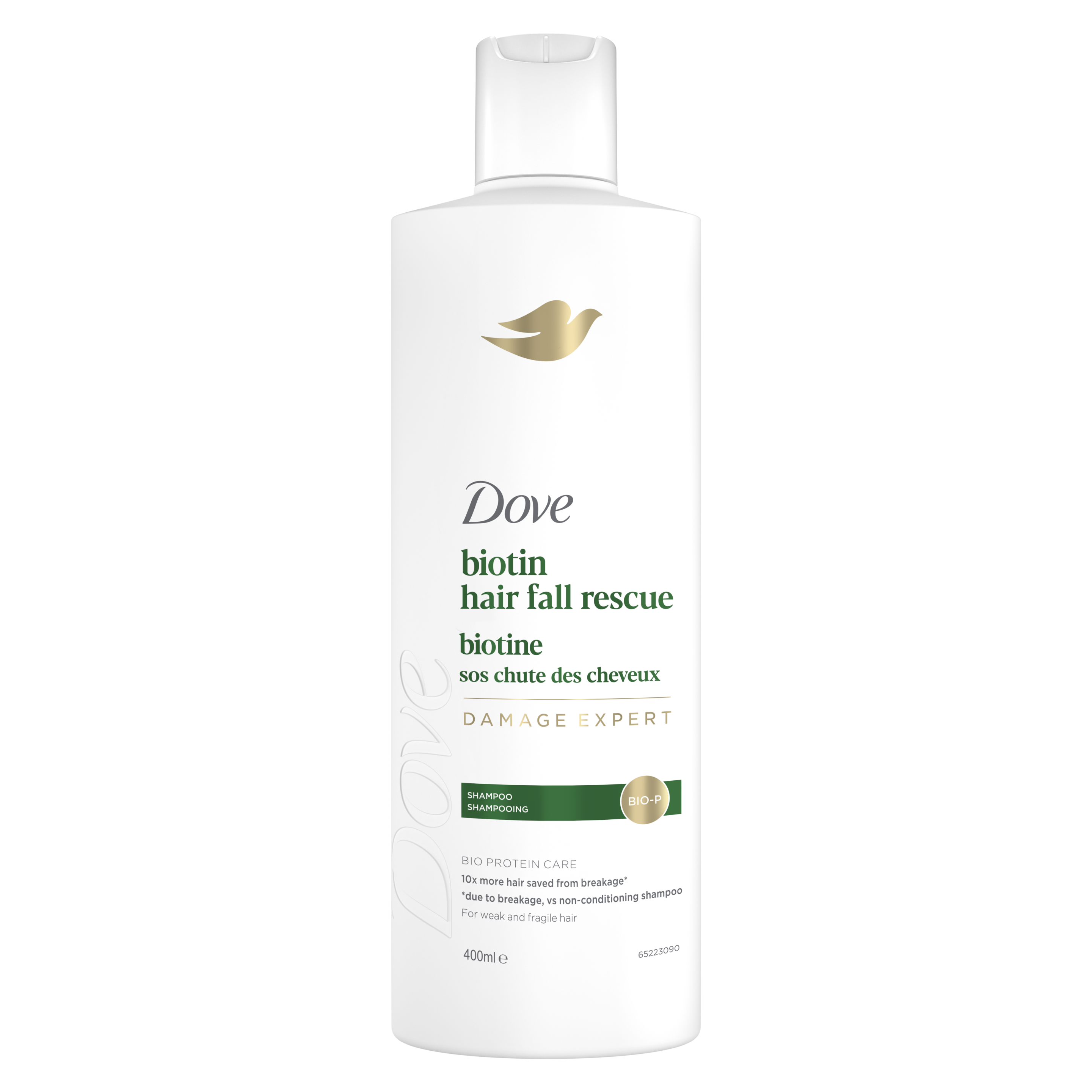 Dove Biotin Hair Fall Rescue Shampoo 400 ml packshot