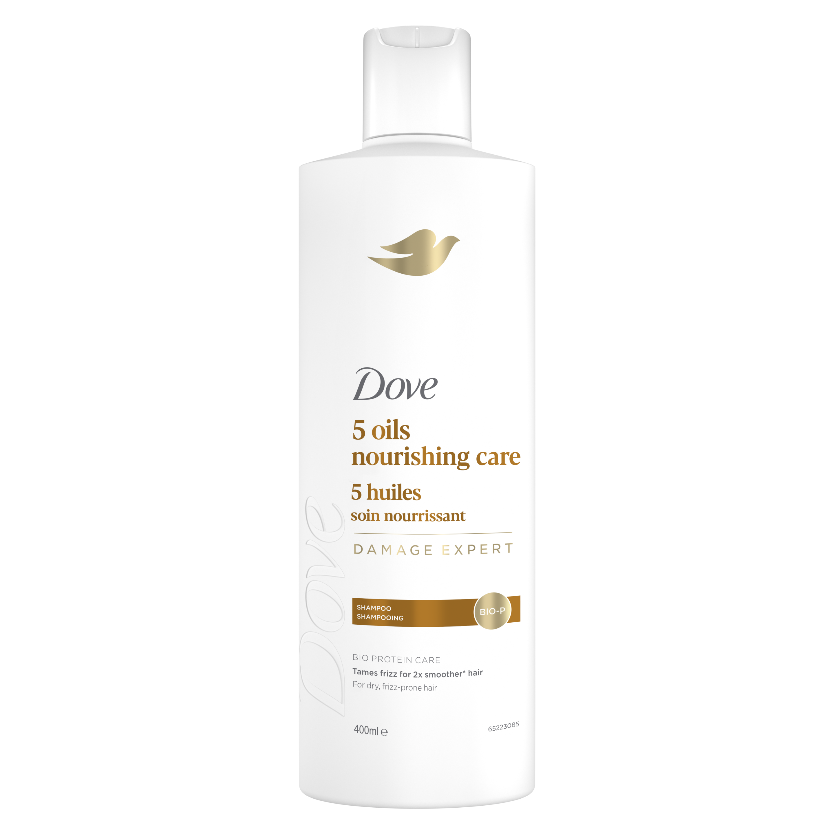 Dove 5 Oils Nourishing Care Shampoo 400 ml packshot