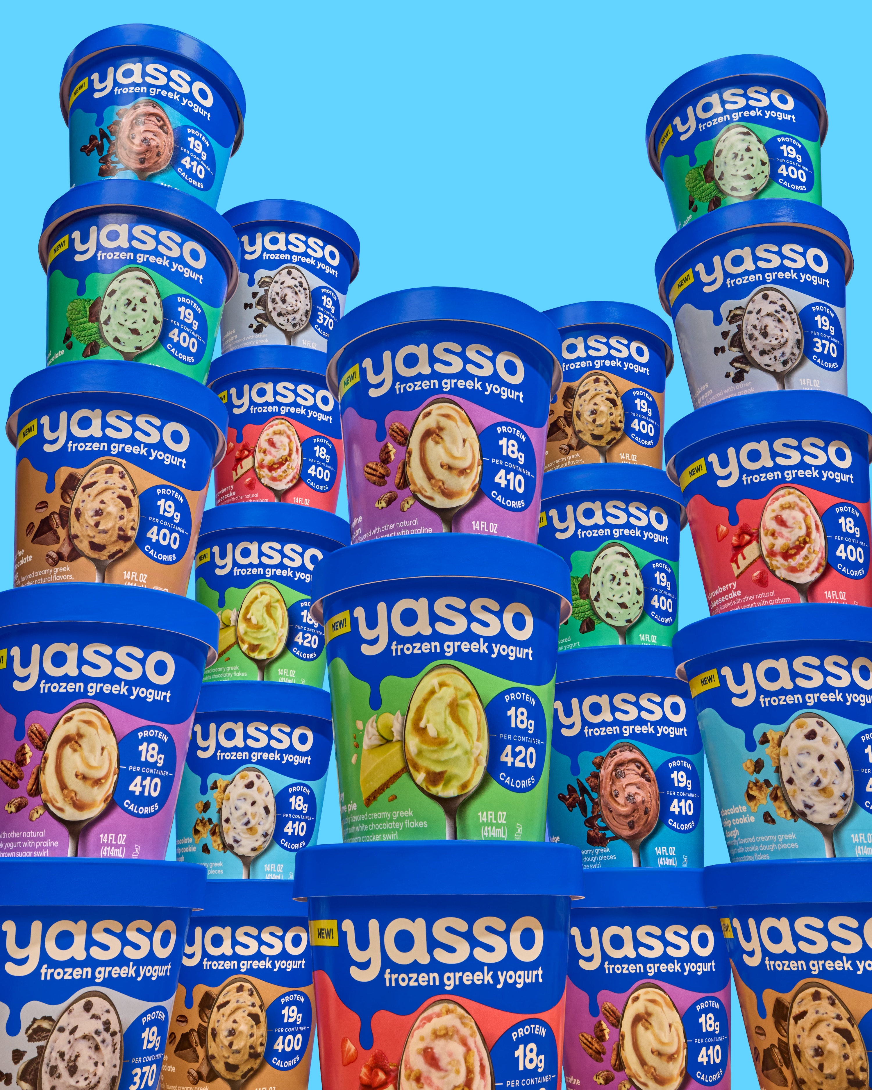 Yasso's frozen greek yogurt flavors