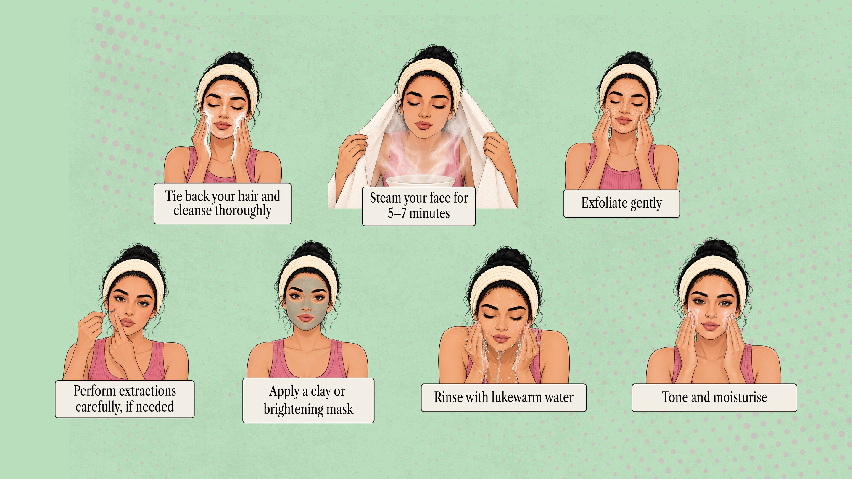 How to Do a Face Clean-Up at Home