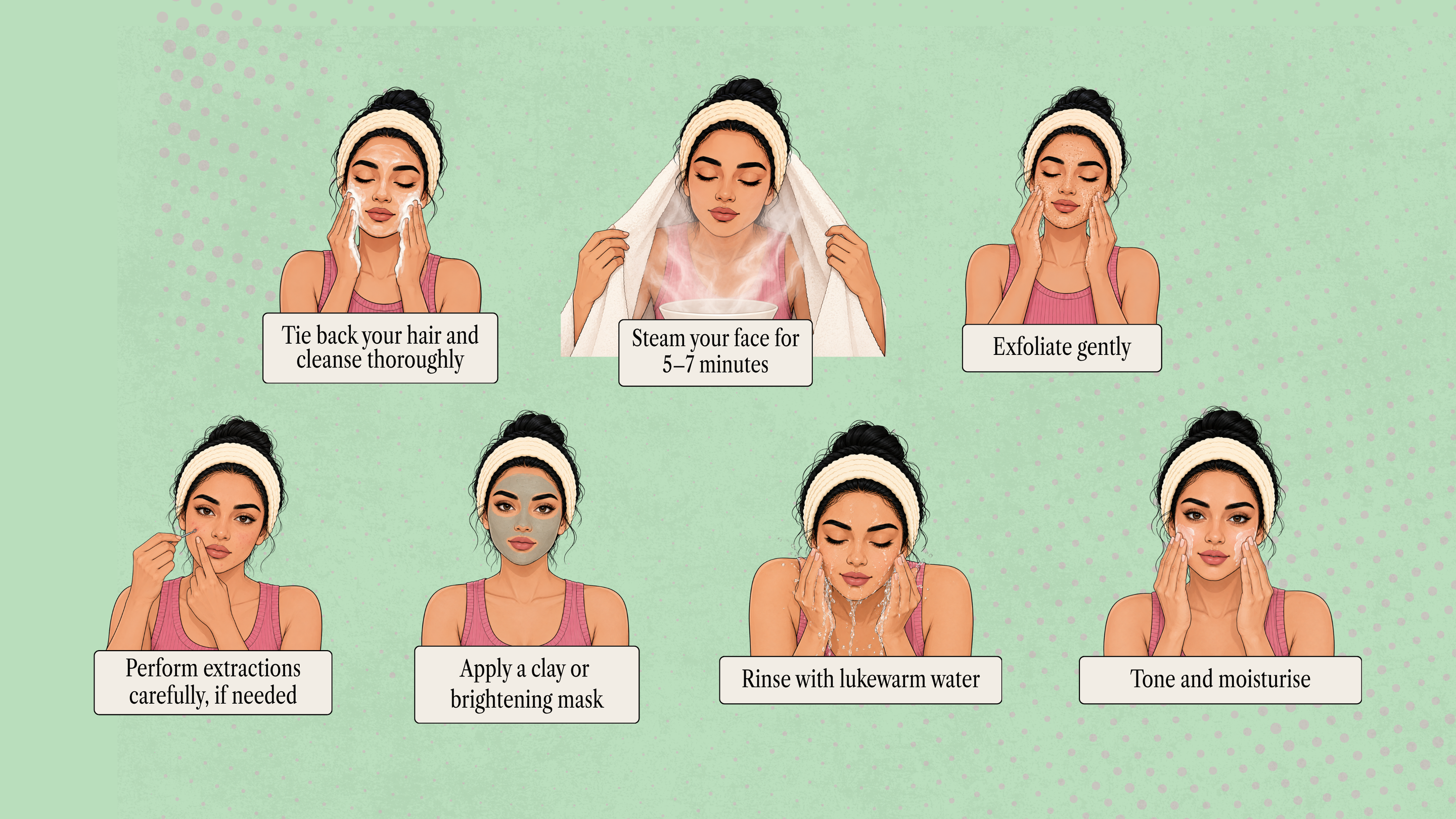 How to Do a Face Clean-Up at Home