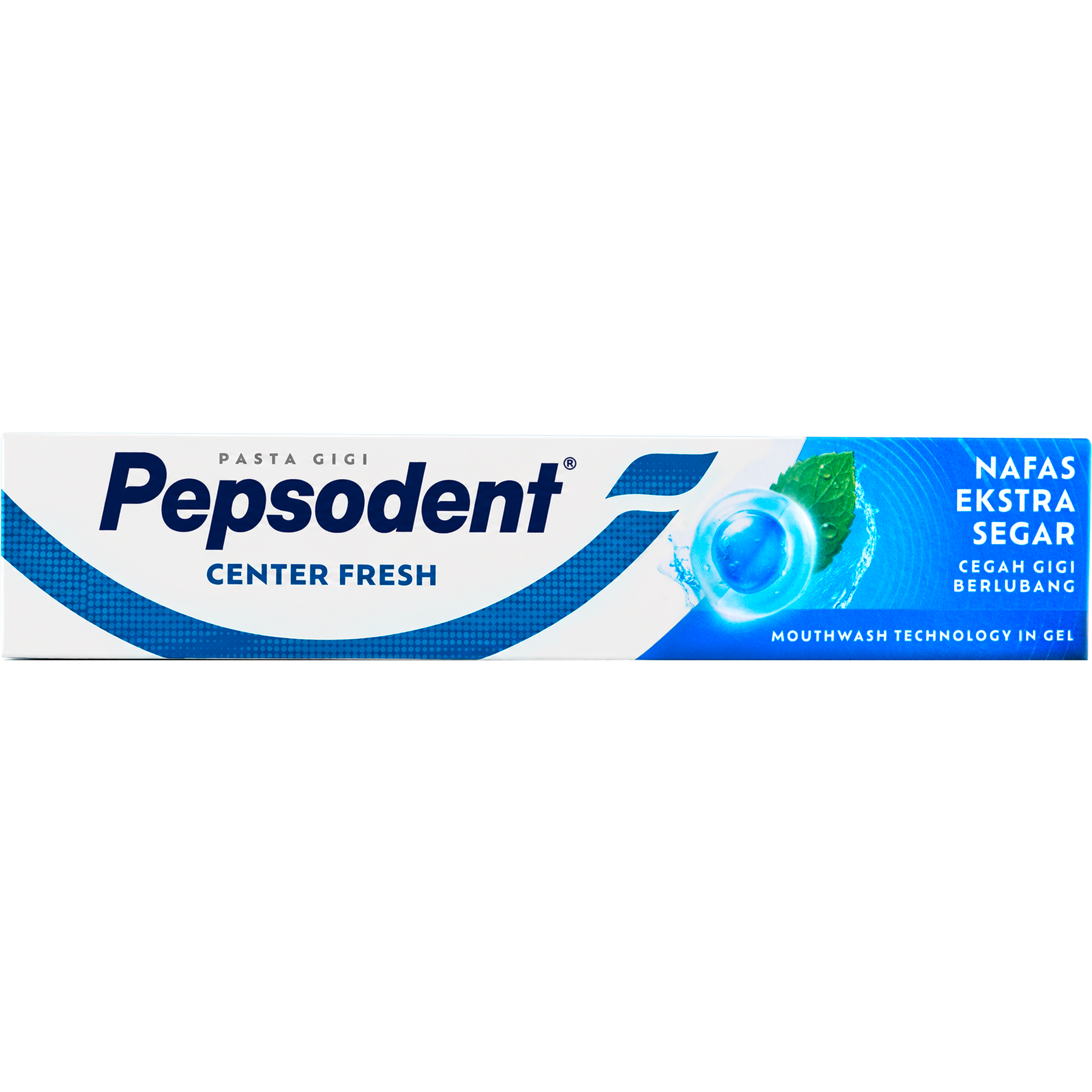 Pasta Gigi Pepsodent Action 123 Center Fresh 160g packshot