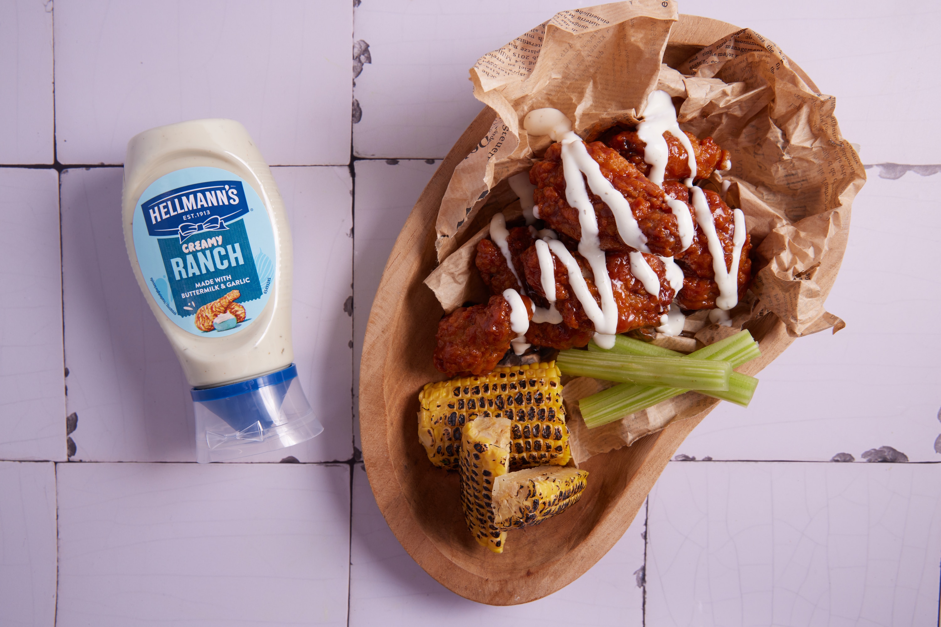 Φτερούγες Γλασαρισμένες με BBQ Sauce