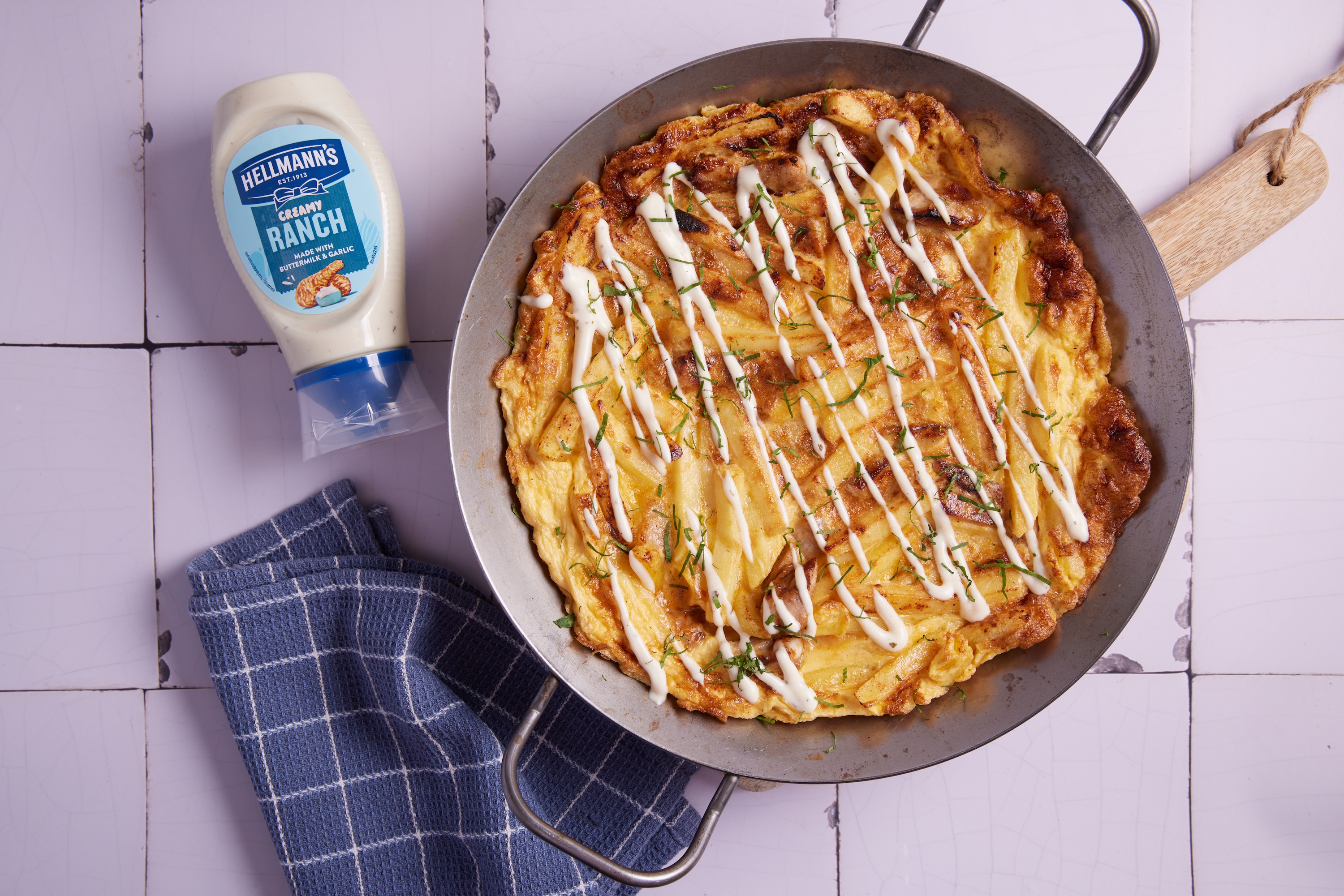 Φρουτάλια με Hellmann's Creamy Cool Ranch