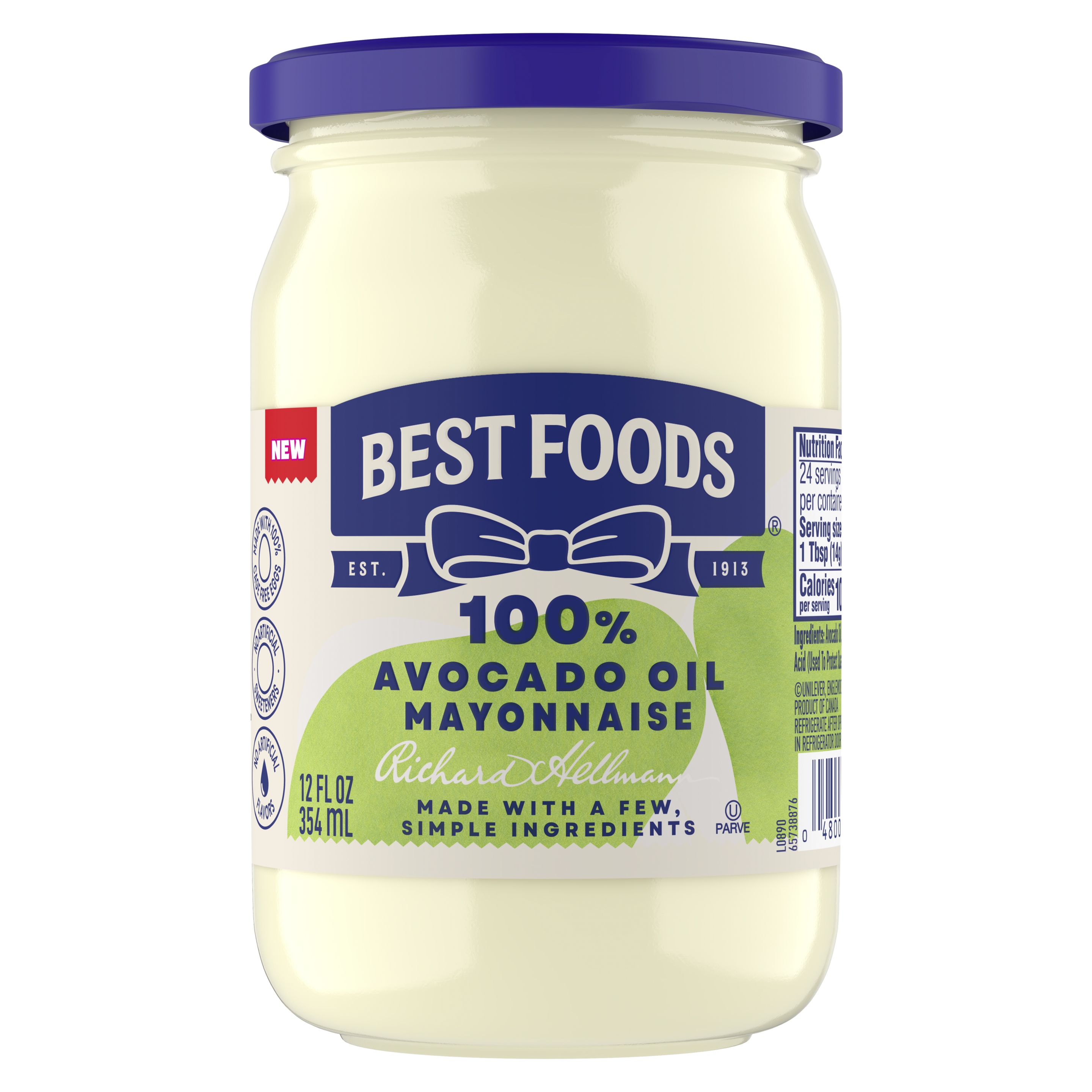 100% Avocado Oil Mayonnaise packshot