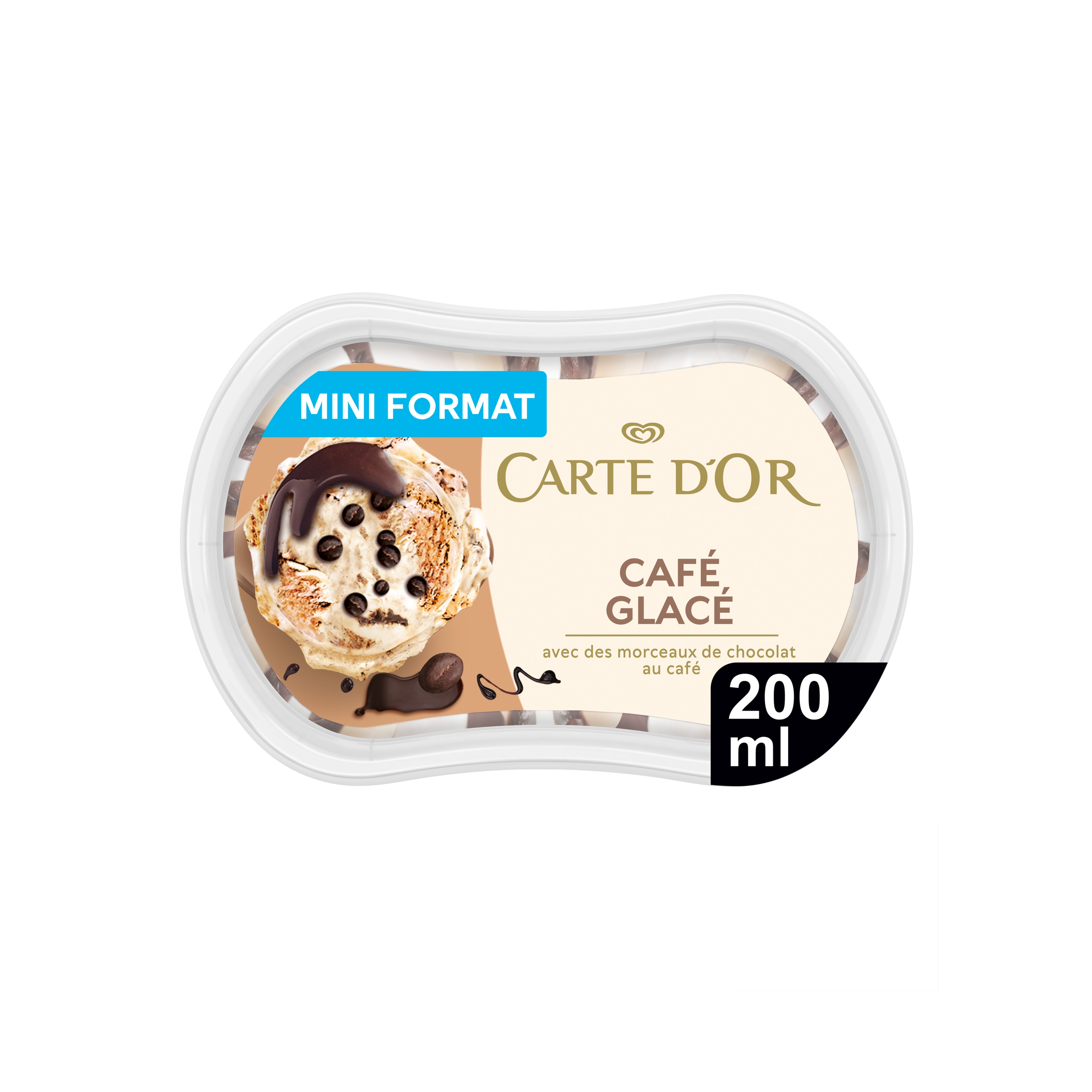 Carte D'Or  Glace  Les Minis Plaisirs Café Glacé  200ml packshot