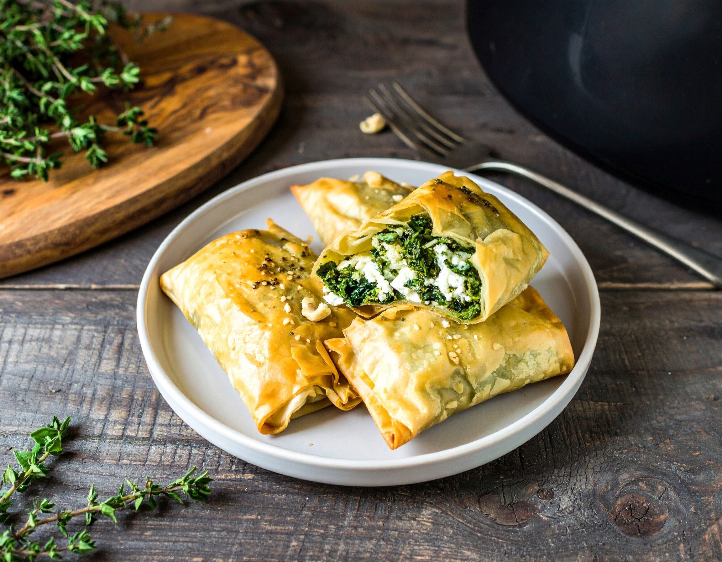 Gebackener Feta im Filoteig aus dem Air Fryer 60 Min  recipe