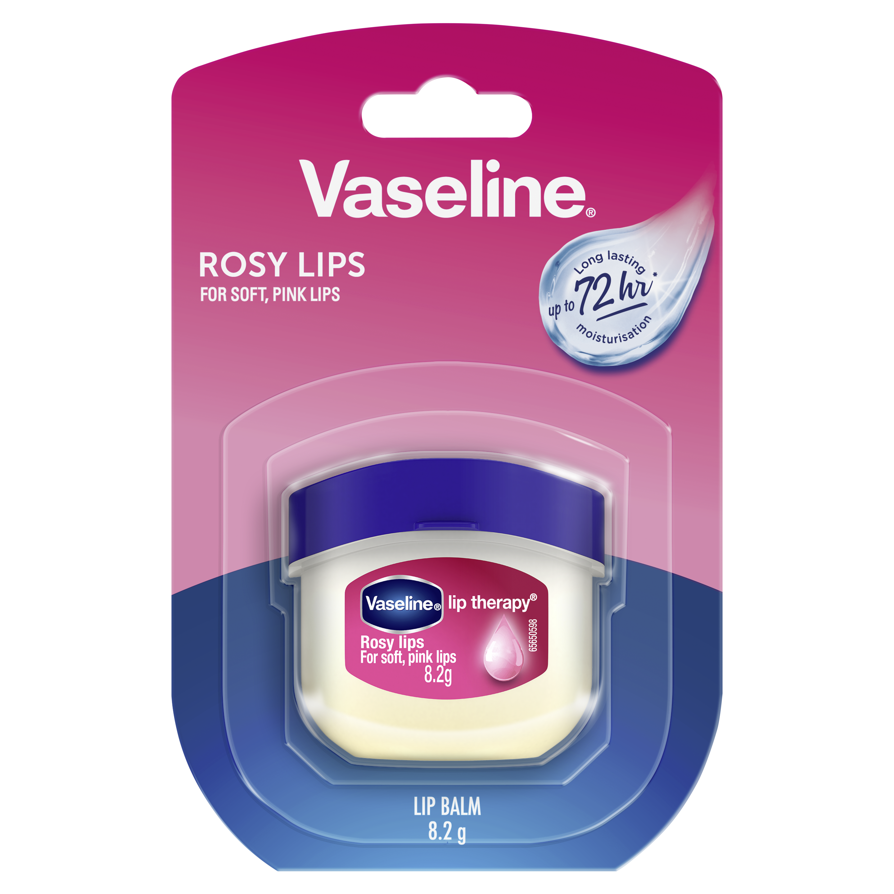 Vaseline Rosy Lips Lip Therapy Jar 8.2g packshot