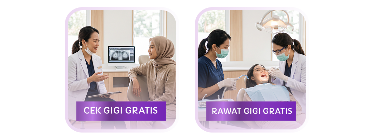 perawatan gigi gratis dikotamu