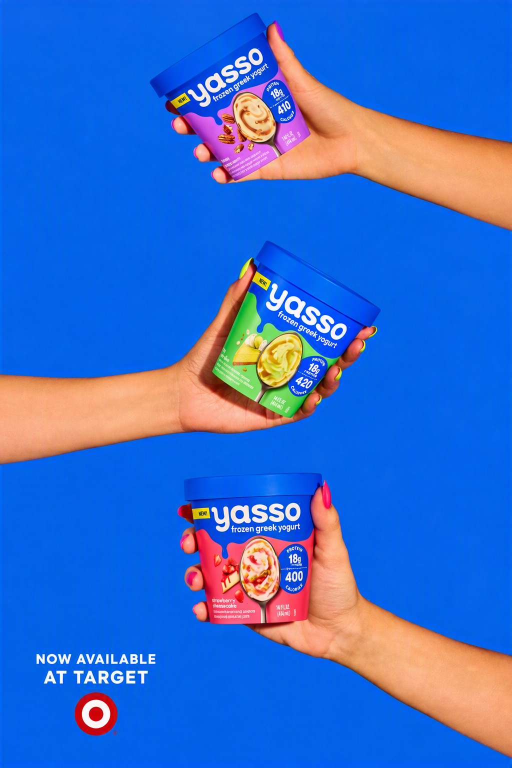 Yasso's frozen greek yogurt flavors