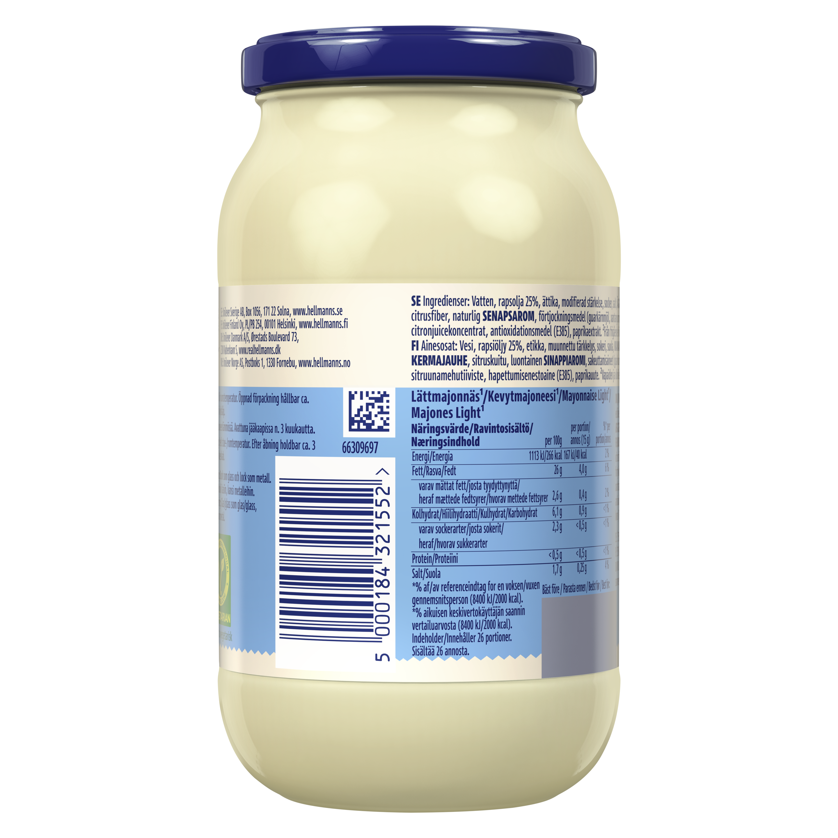 Hellmann's Light Mayonnaise